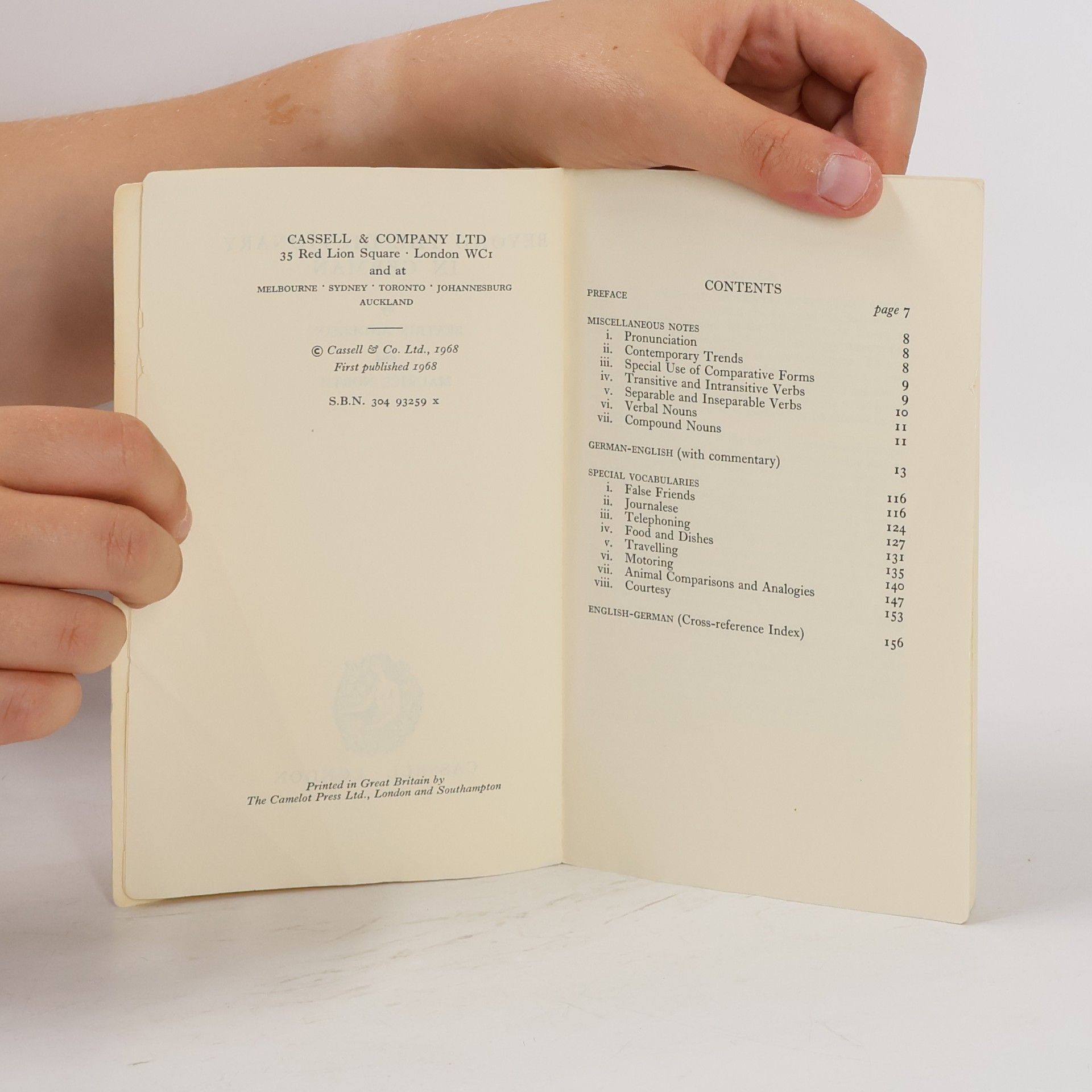 Beatrix Anderson Beyond the Dictionary in German