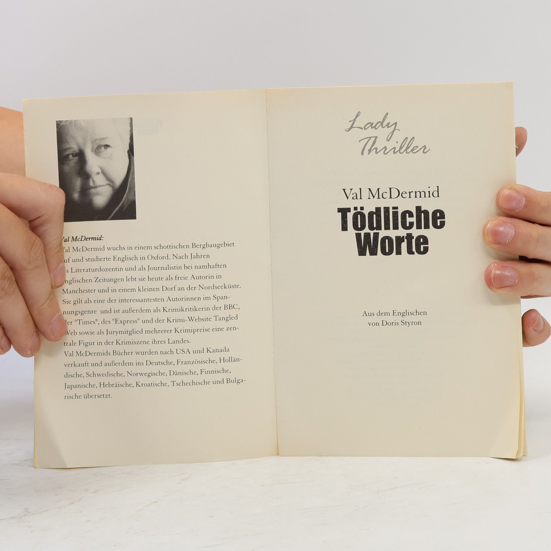 Val McDermid Tödliche Worte