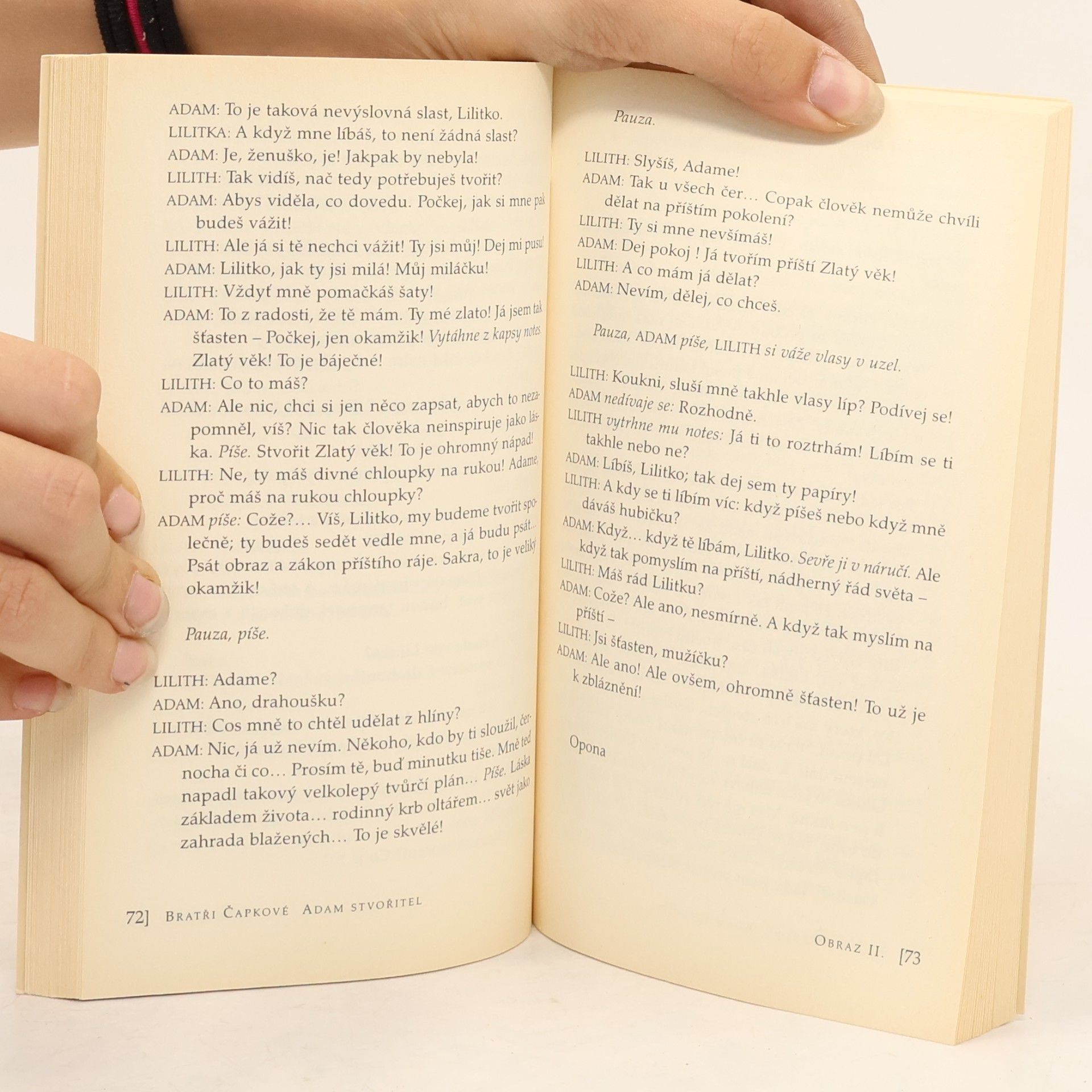 Karel Čapek Lásky hra osudná / Adam Stvořitel