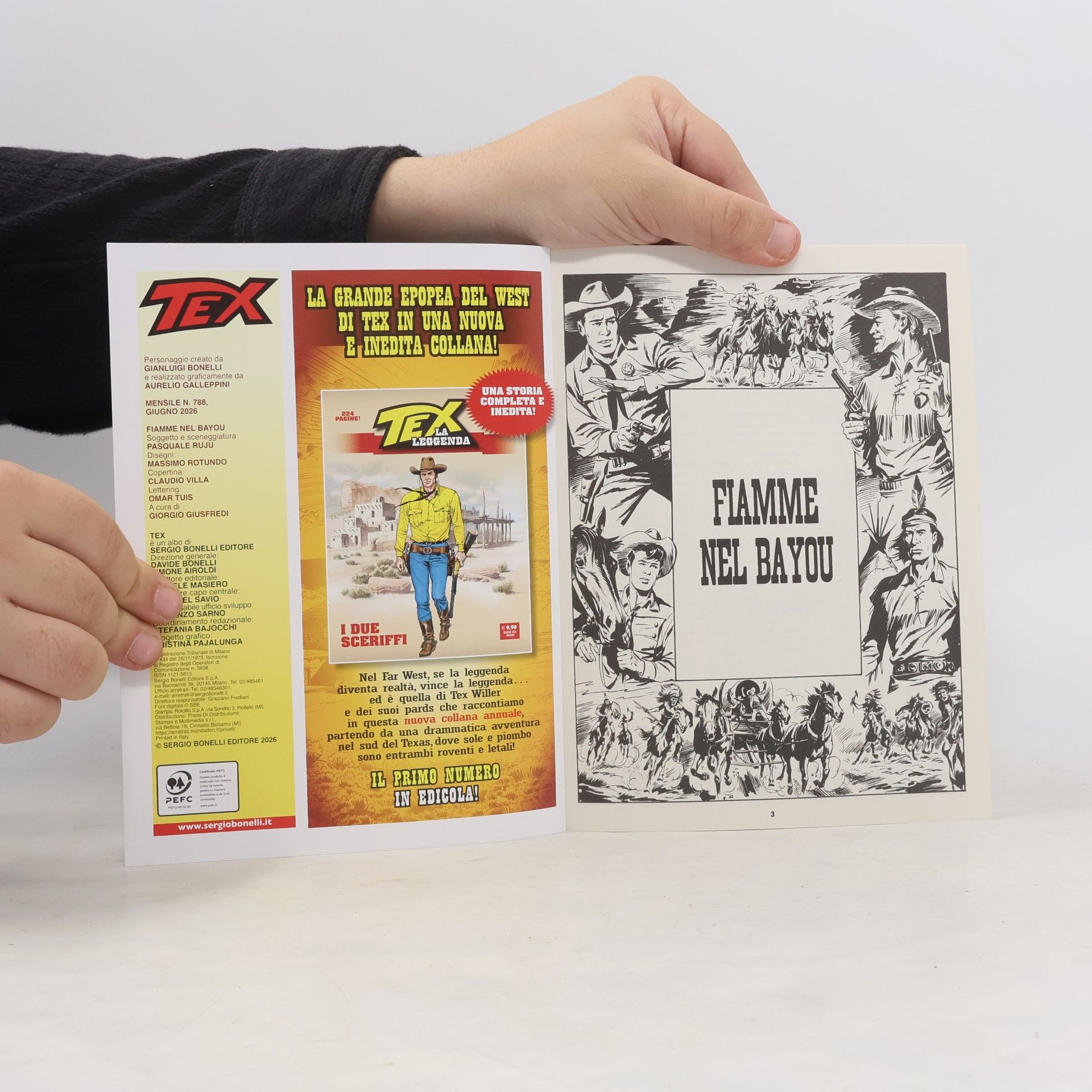 Collectif d'auteurs Tex 788: Fiamme nel Bayou