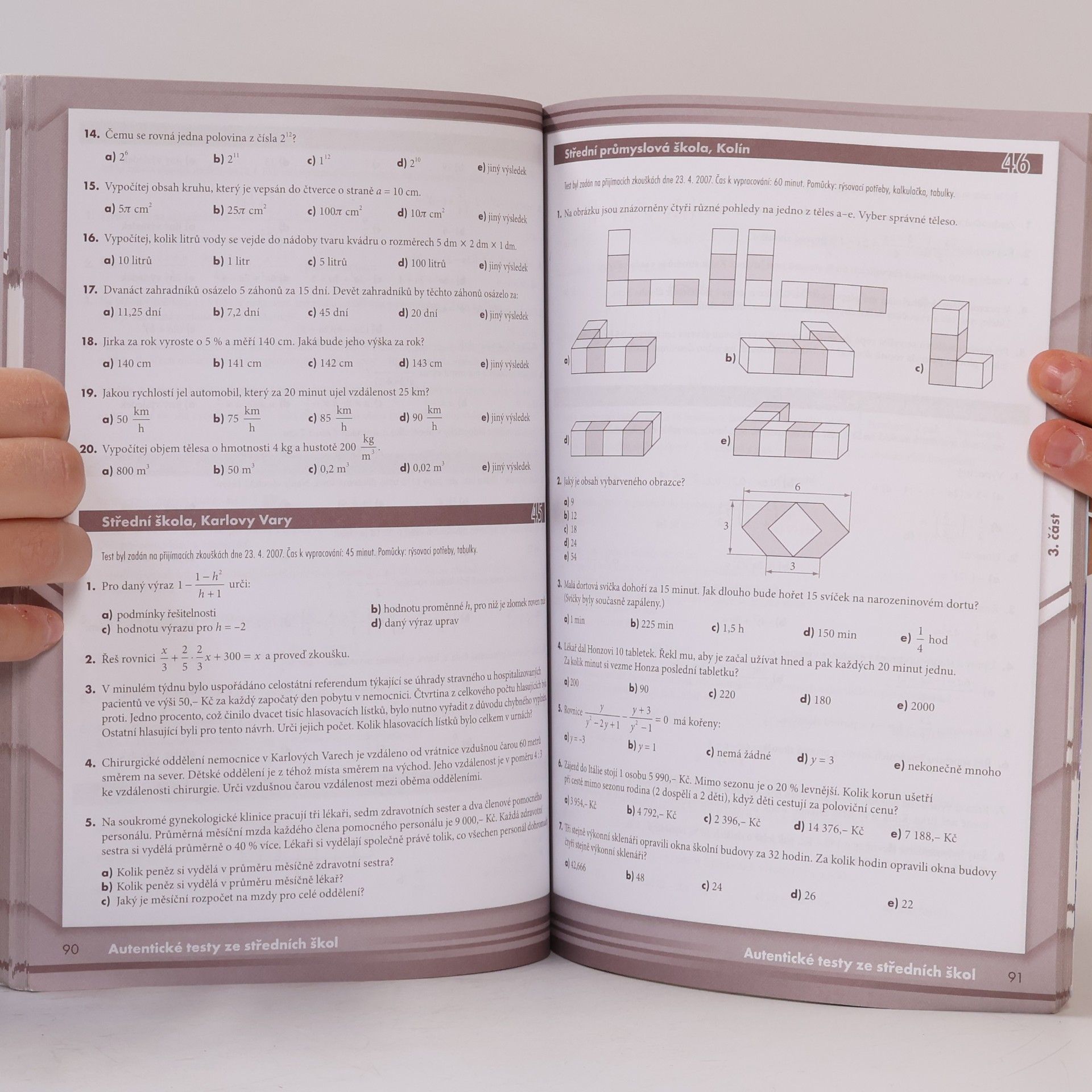 Various authors Testy z matematiky