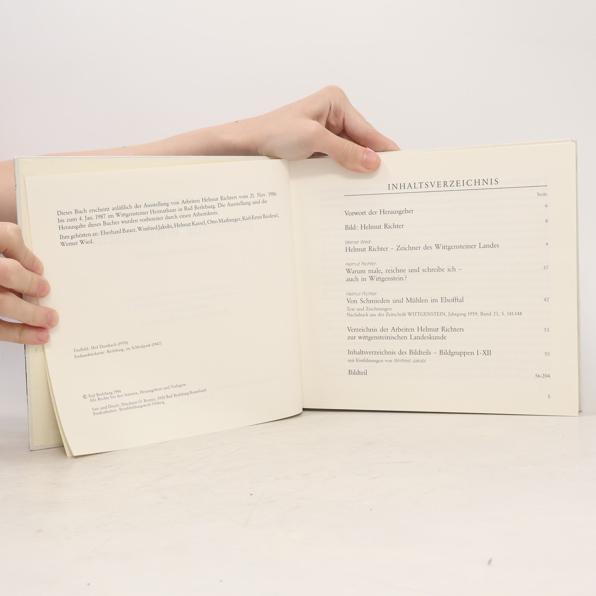 Helmuth Richter Bilder aus Wittgenstein