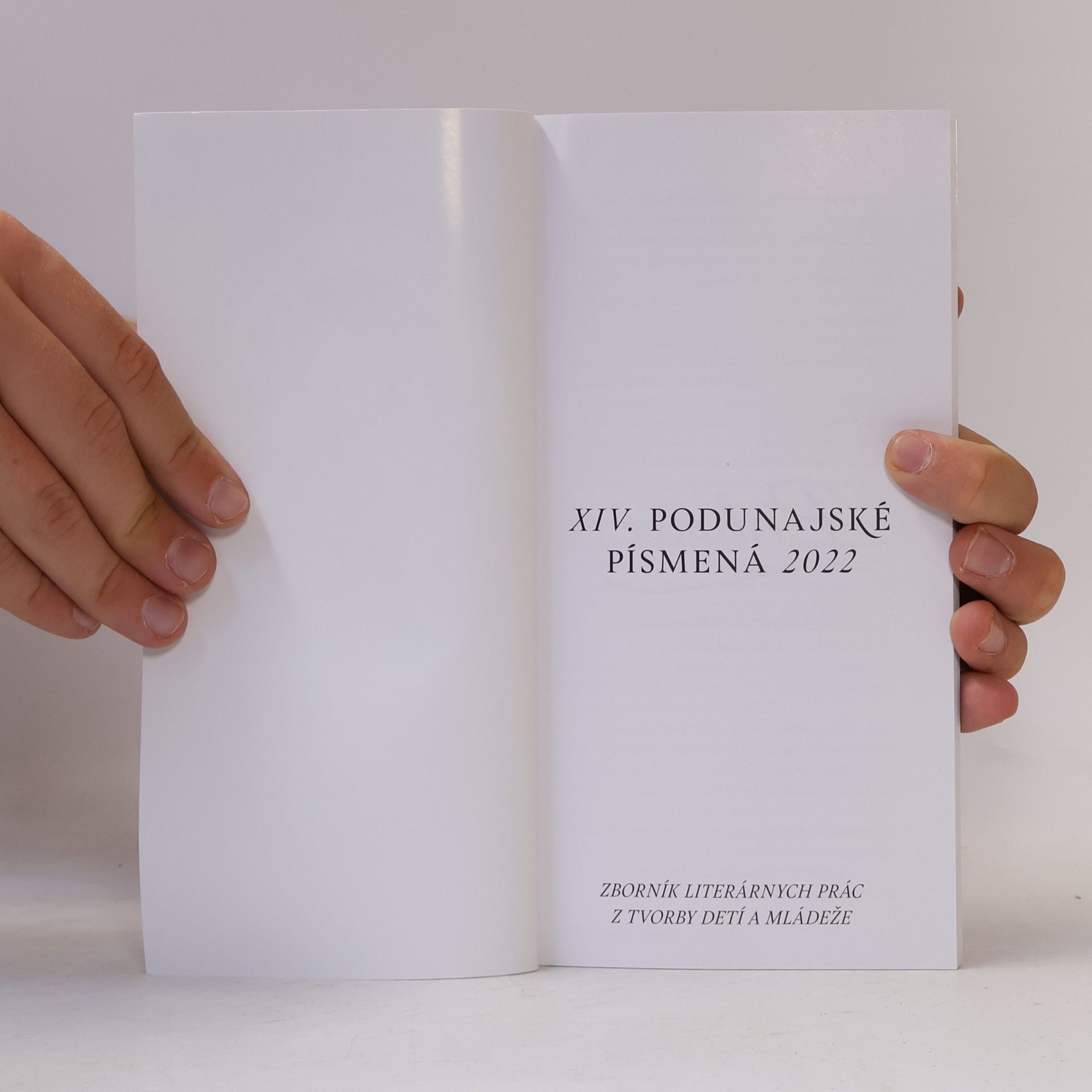 Collectif d'auteurs XIV. Podunajské písmená 2022