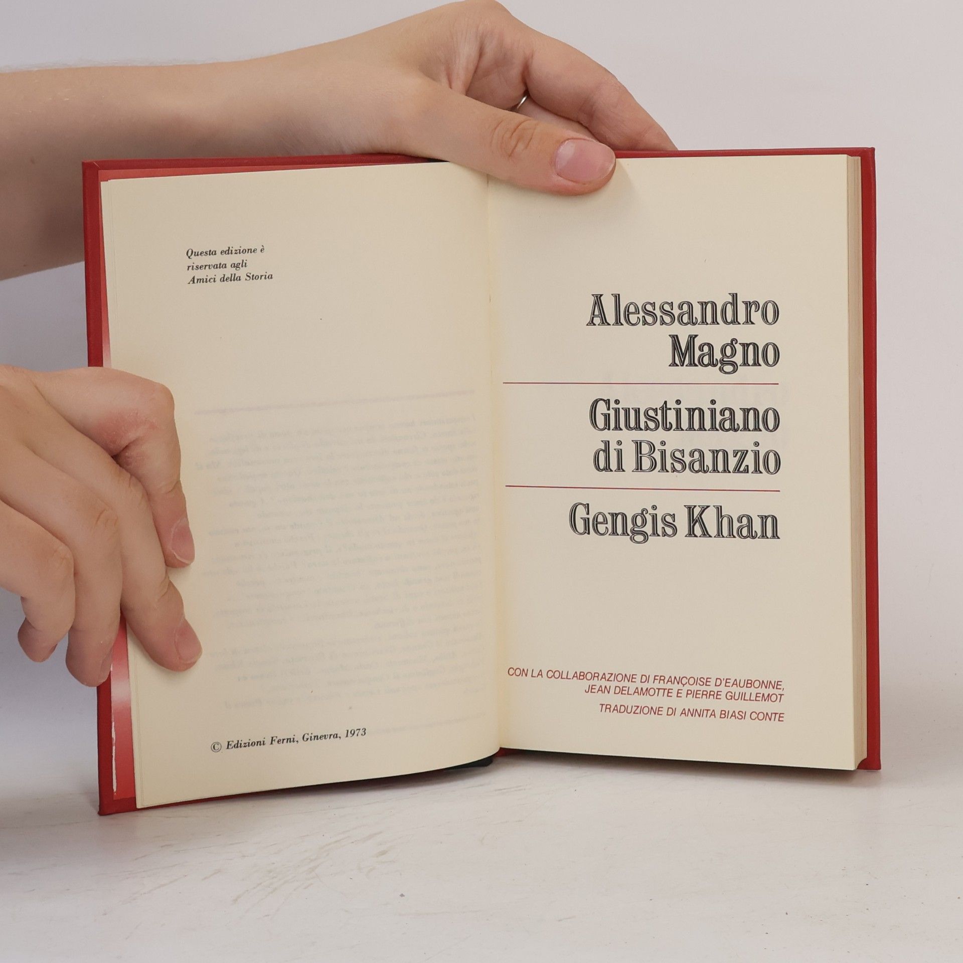 Collectif d'auteurs I grandi conquistatori: Alessandro Magno, Giustiniano, Gengis Khan