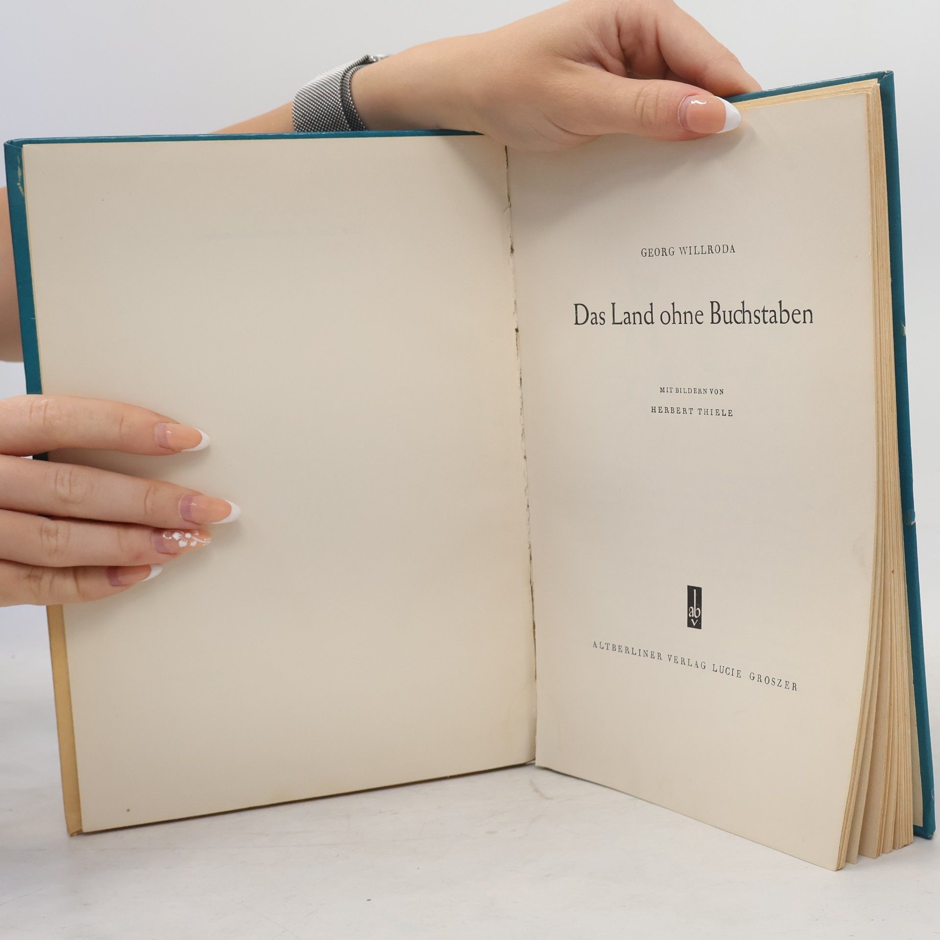Georg Willroda Das Land ohne Buchstaben