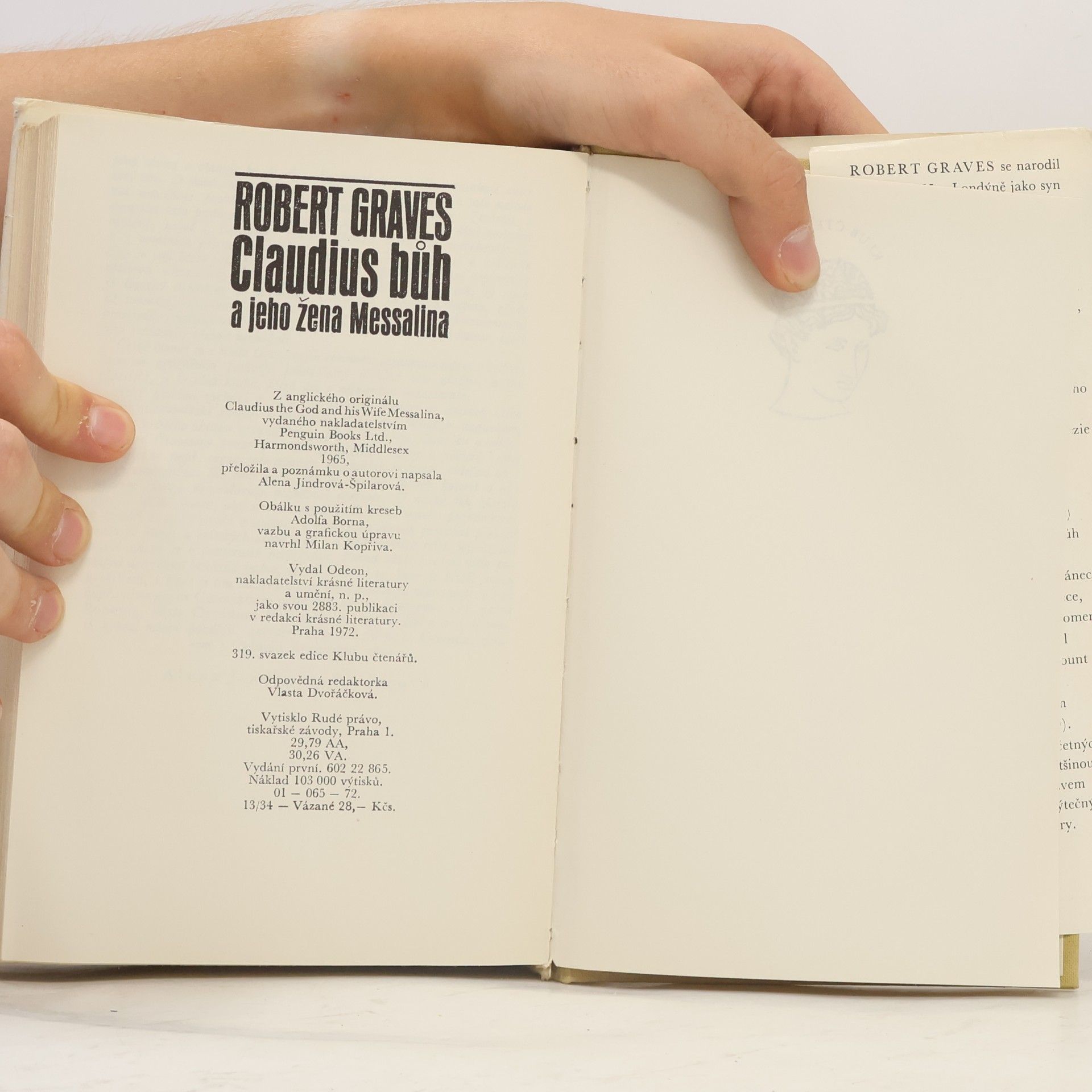 Robert Graves Claudius bůh a jeho žena Messalina