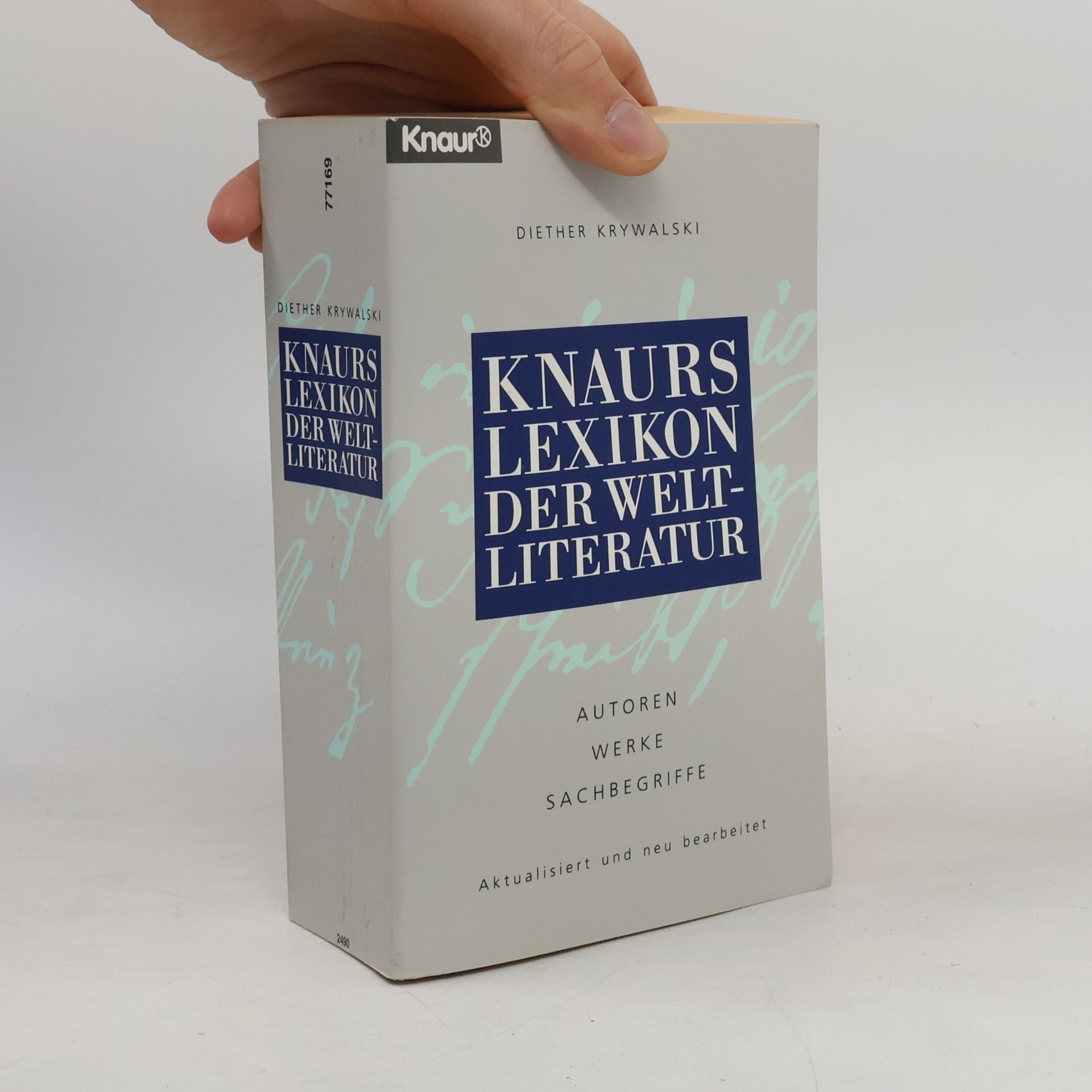 Diether Krywalski Knaurs Lexikon der Weltliteratur