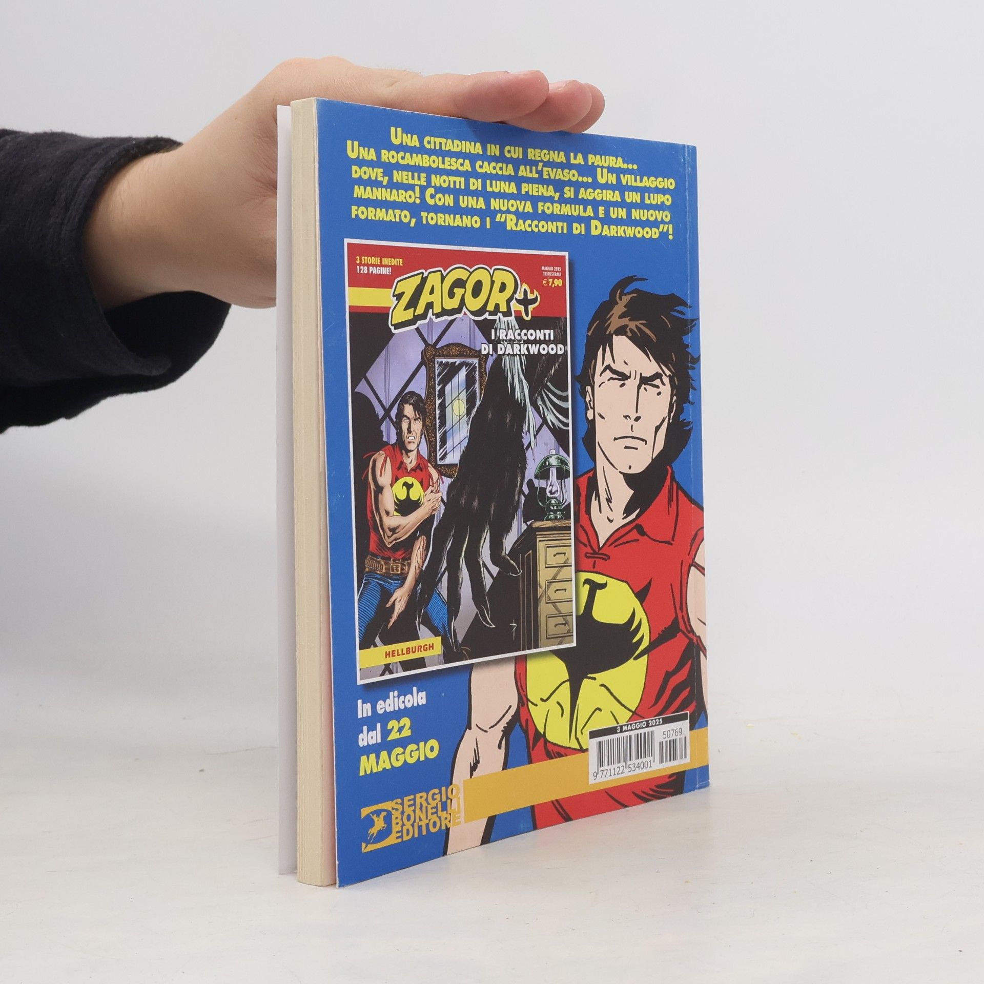 Collectif d'auteurs Zagor: Spettro Nero. Nr. 769