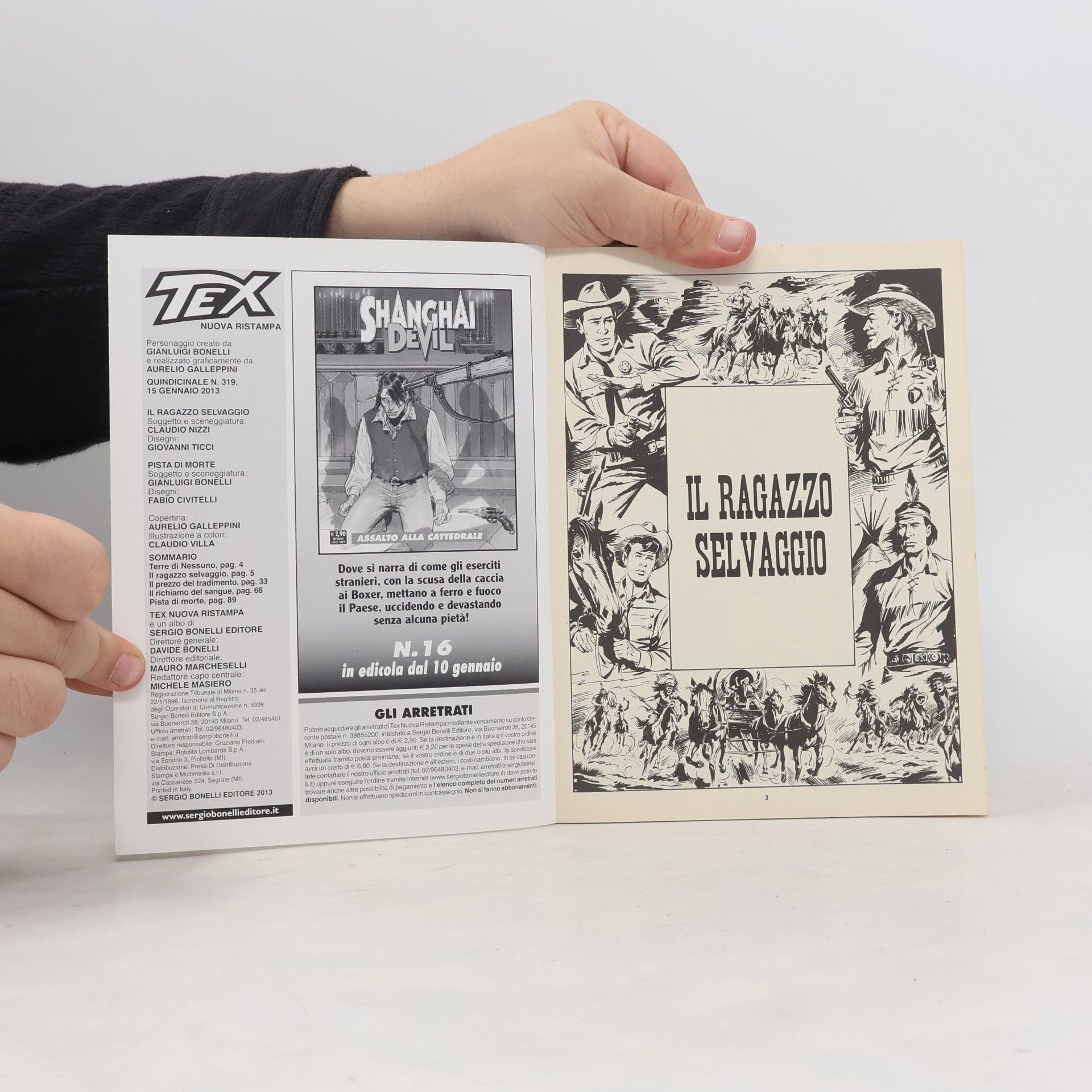 Collectif d'auteurs Tex, n. 319