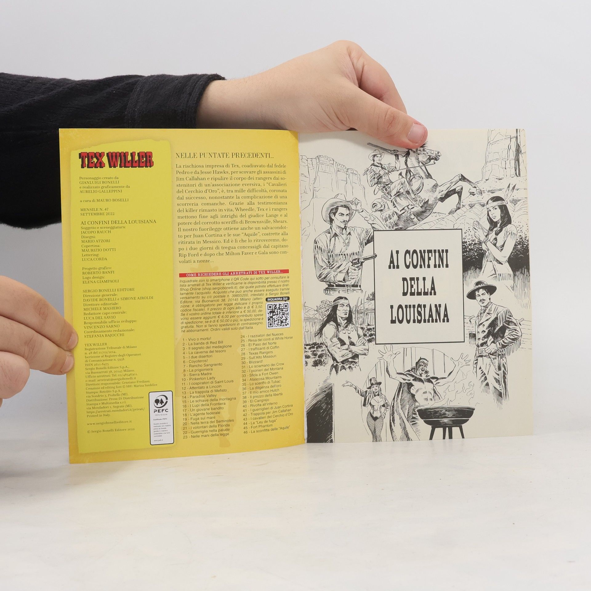 Collectif d'auteurs Tex Willer, n. 47