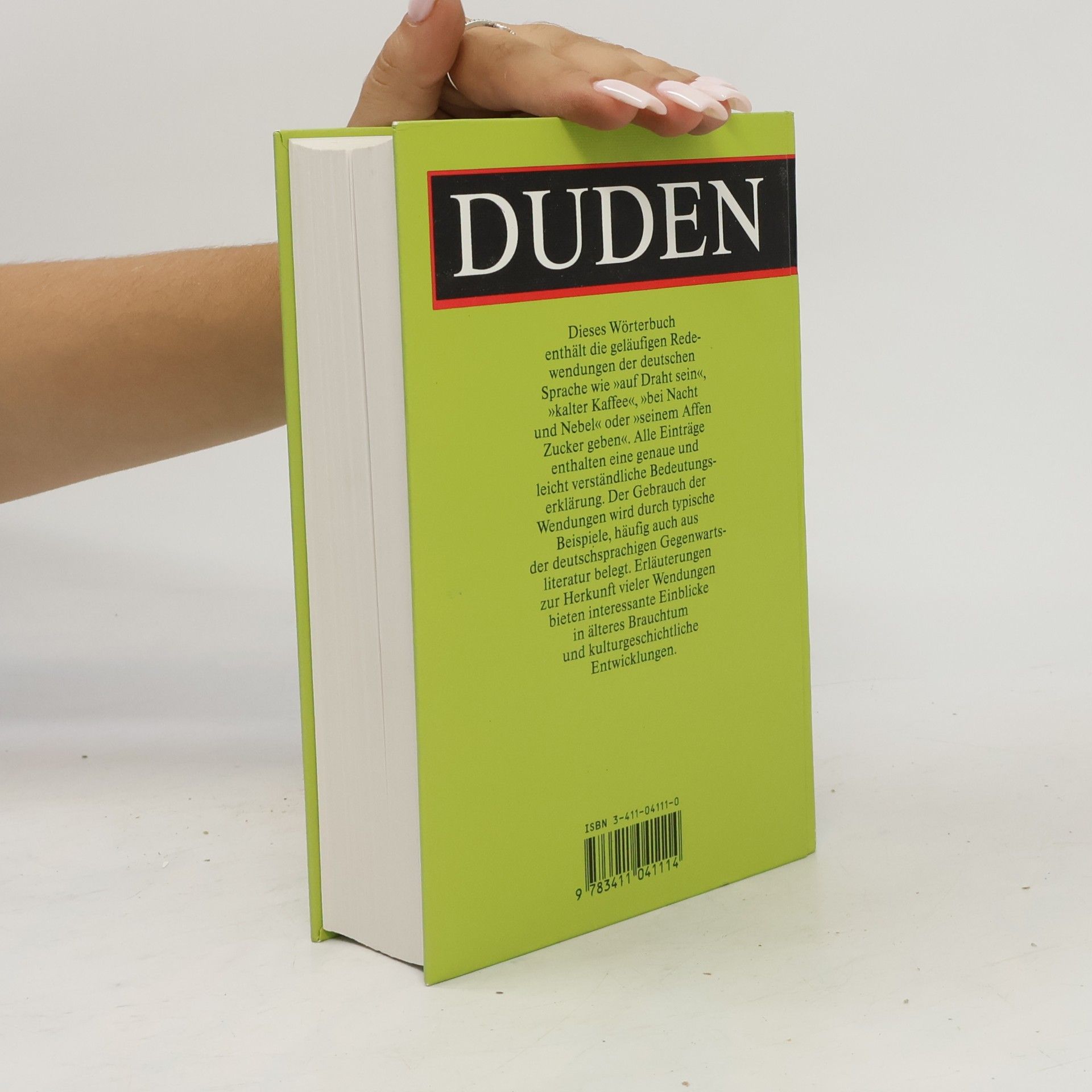 Günther Drosdowski Duden. Band 11, Redewendungen und sprichwörtliche Redensarten