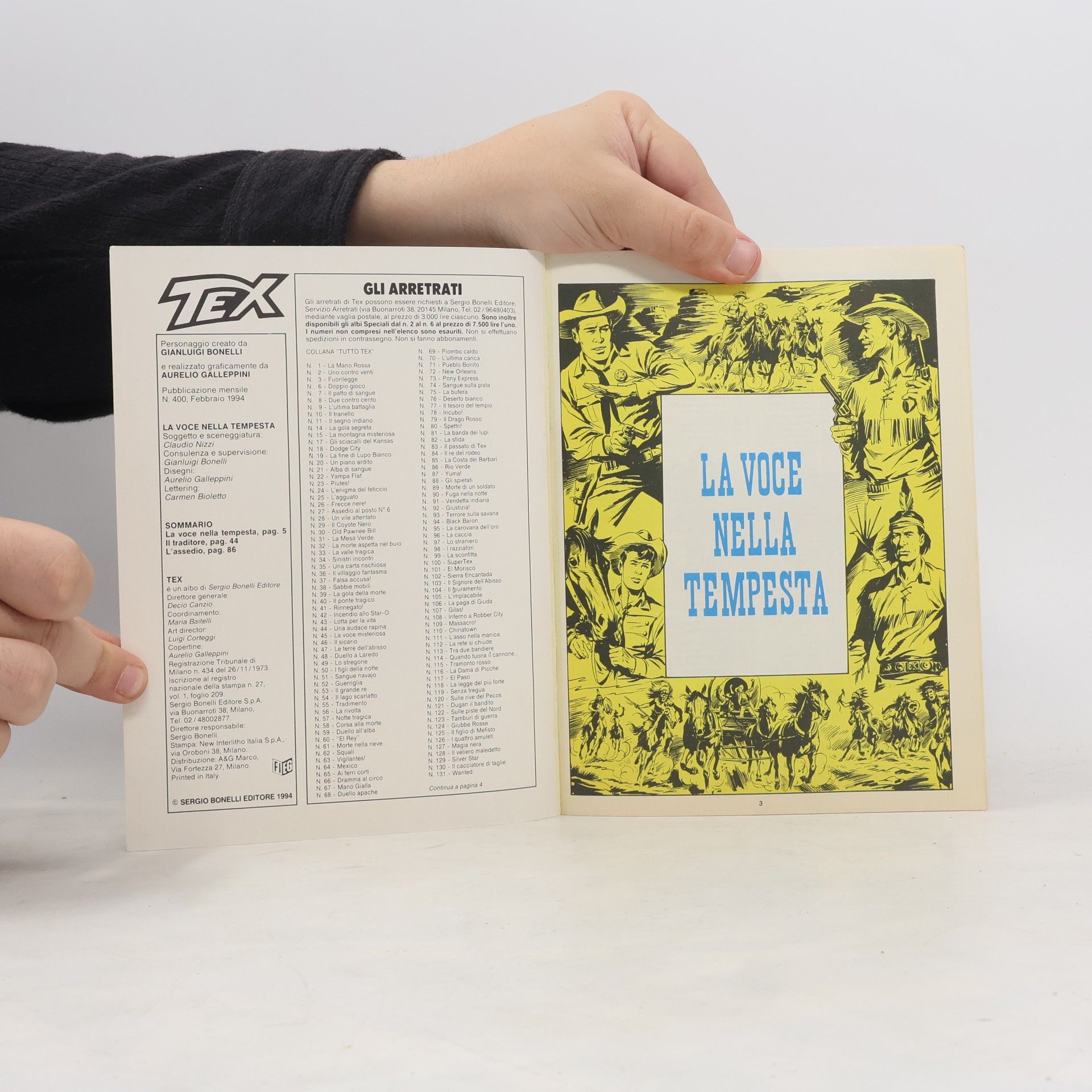 Collectif d'auteurs Tex 400: A colori!