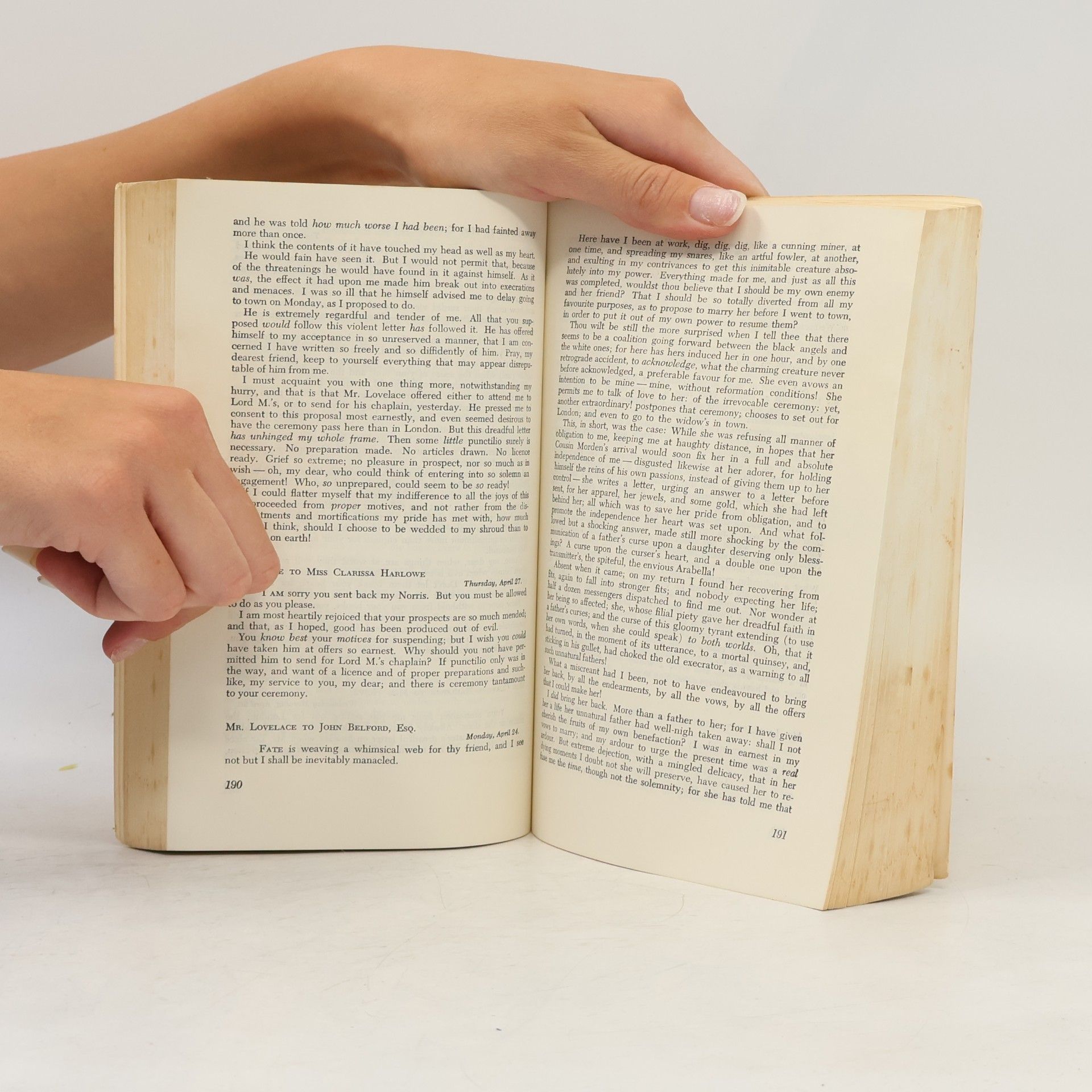 Samuel Richardson Clarissa or The History of a Young Lady