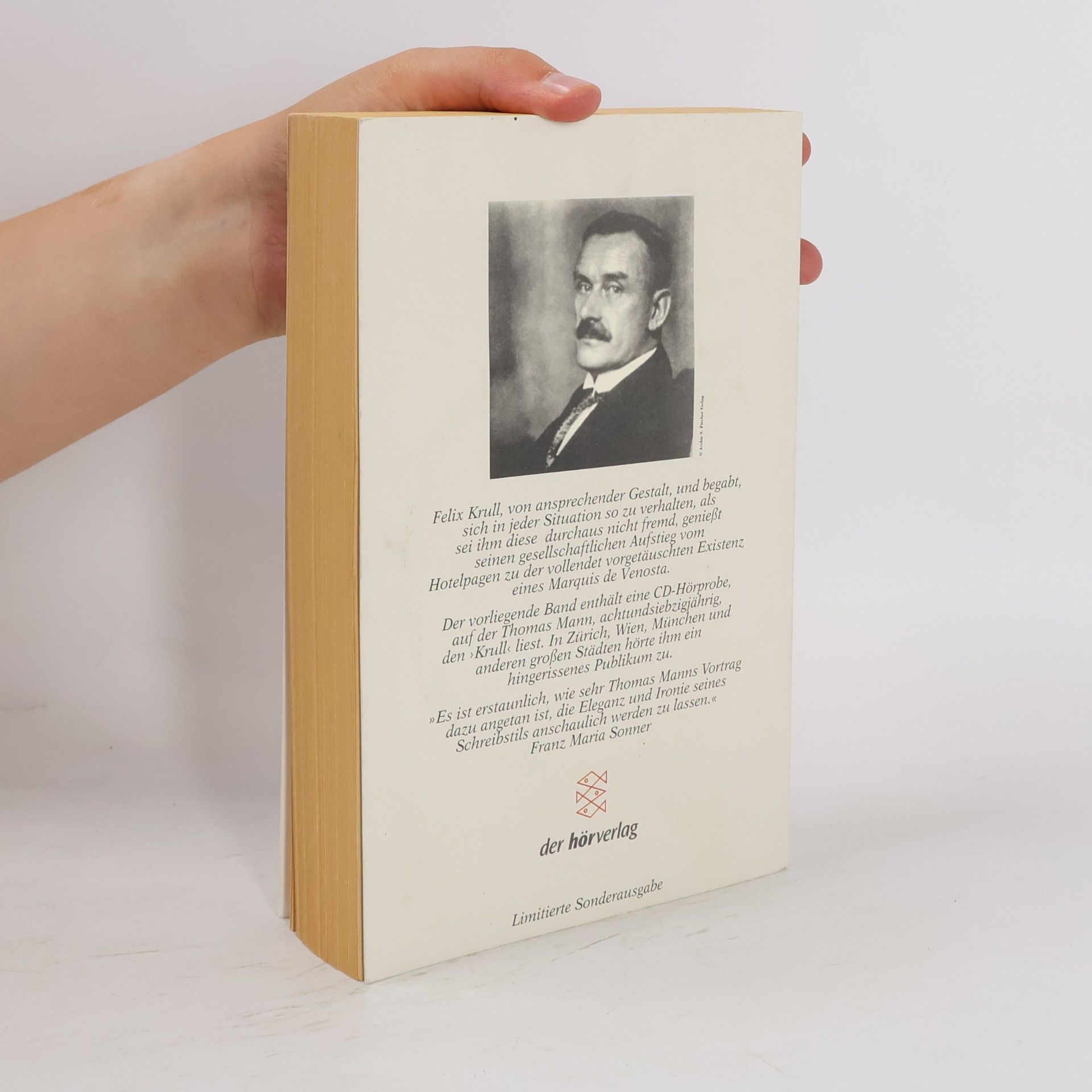 Thomas Mann Bekenntnisse des Hochstaplers Felix Krull