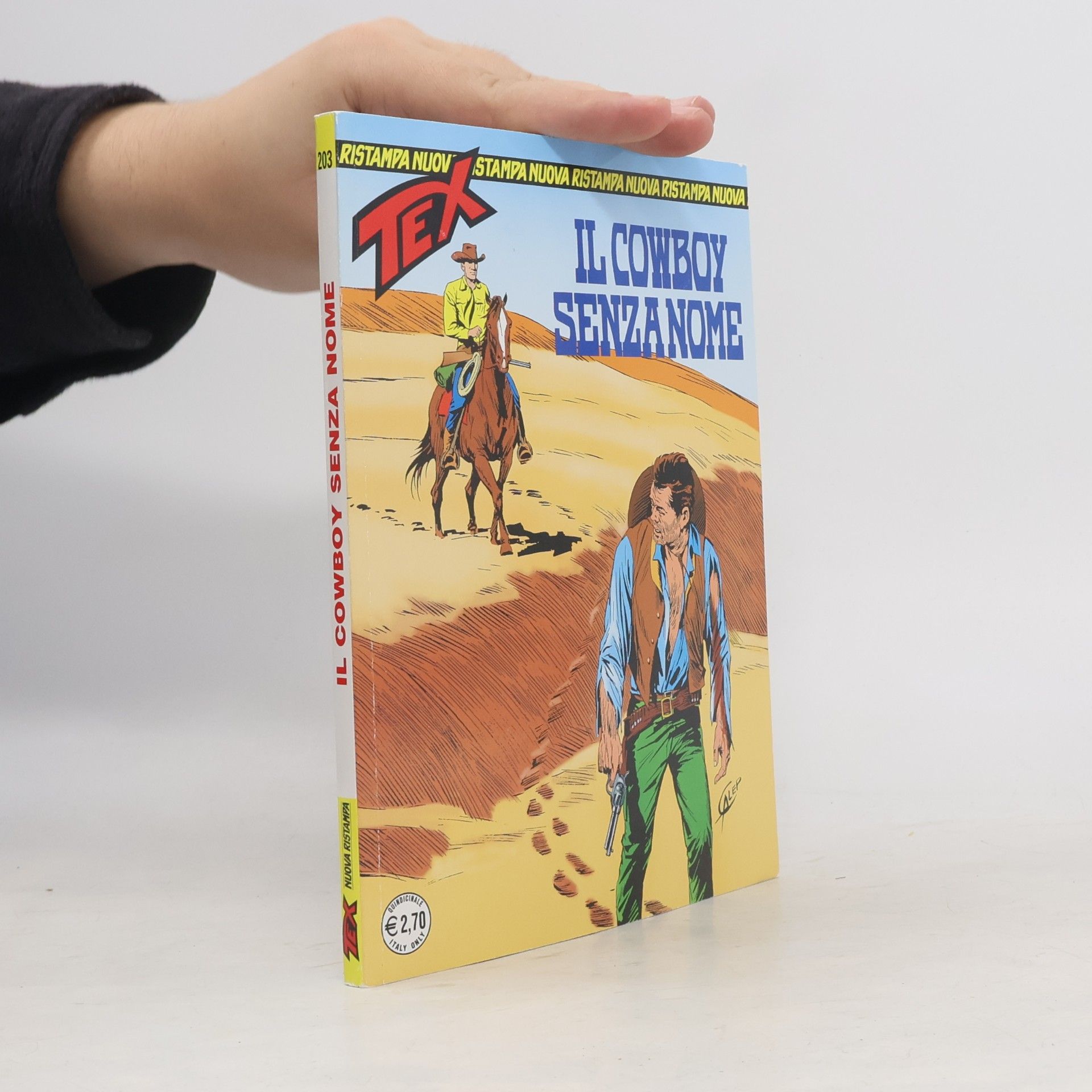 Collectif d'auteurs Tex 203. Il cowboy senza nome