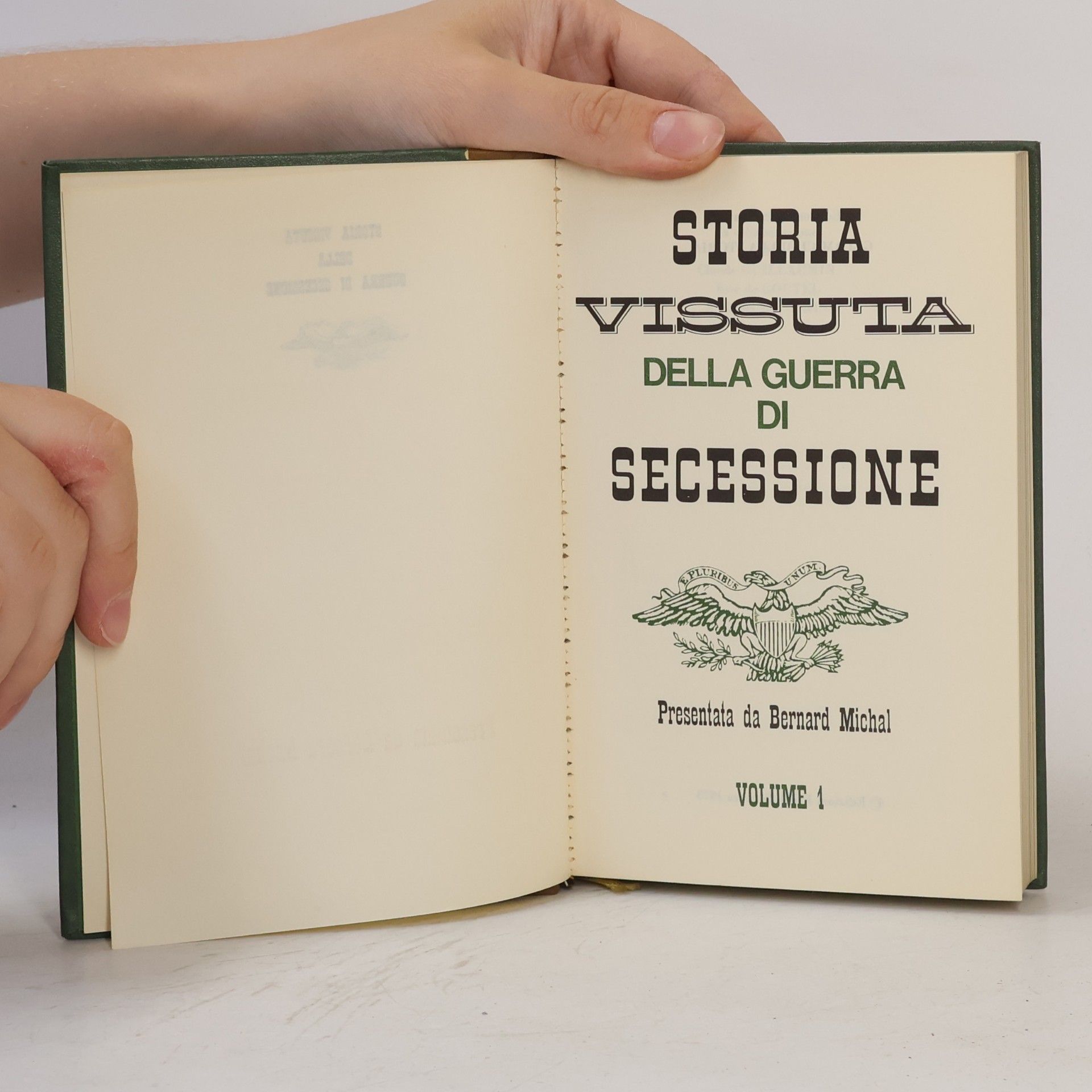 Michal Bernard Storia vissuta della guerra di secessione 1