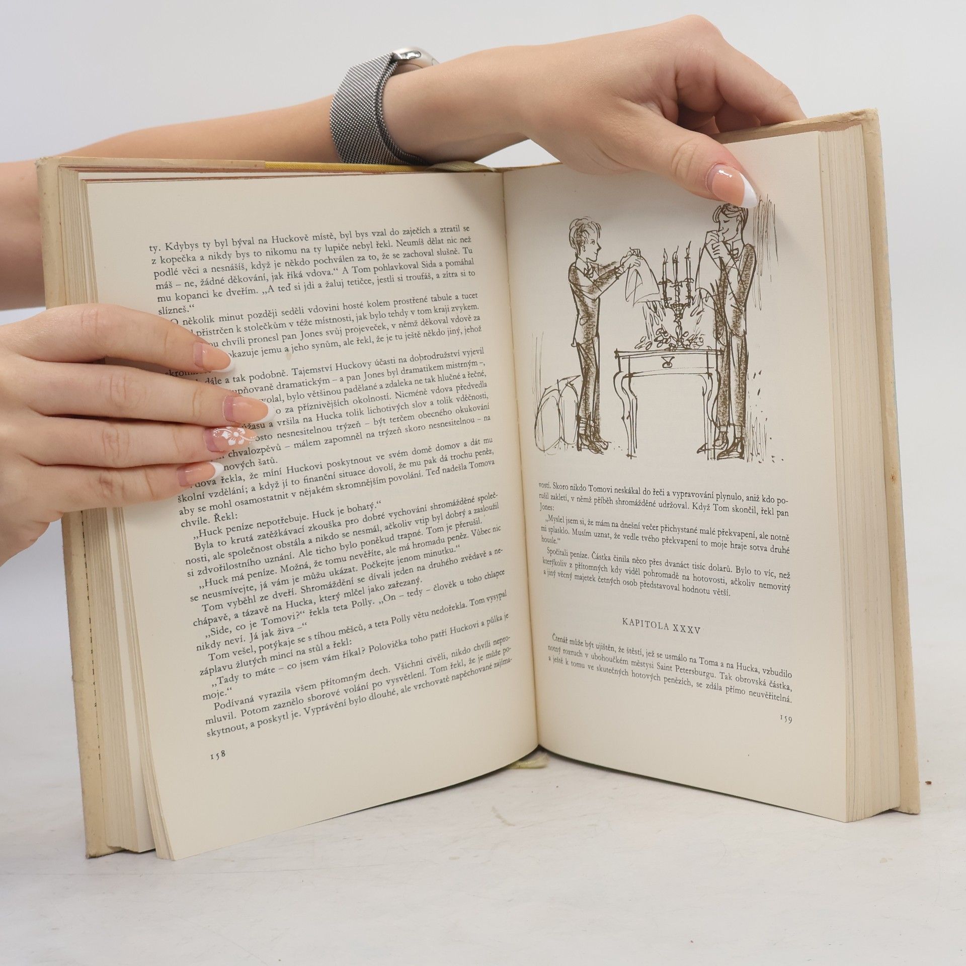 Mark Twain Dobrodružství Toma Sawyera a Huckleberryho Finna