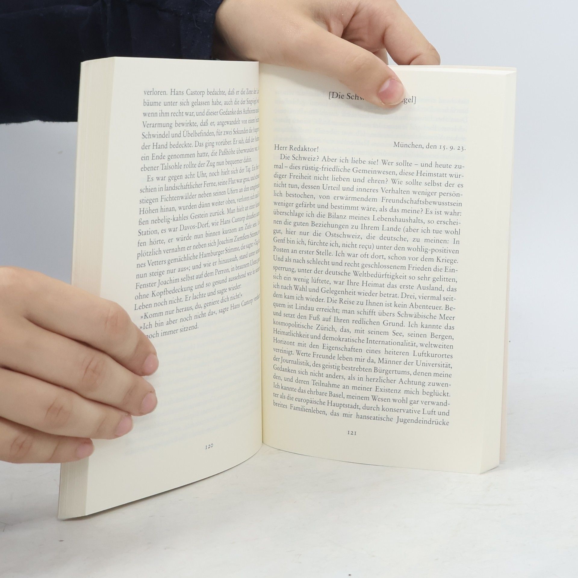 Thomas Mann Unterwegs mit Thomas Mann