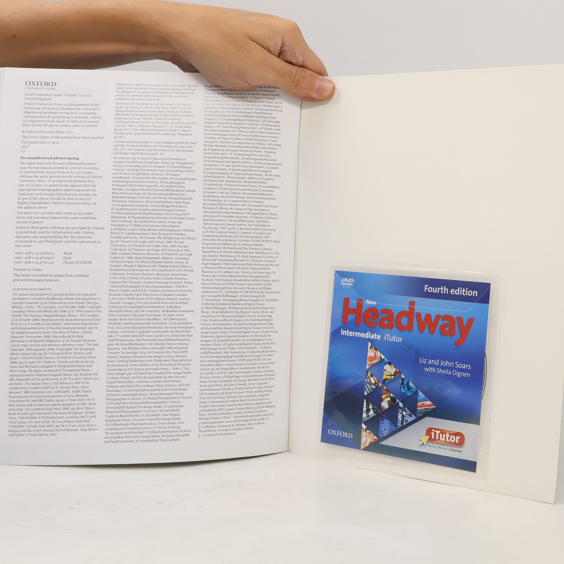 John Soars New Headway: Intermediate Fourth Edition: Student's Book and iTutor Pack