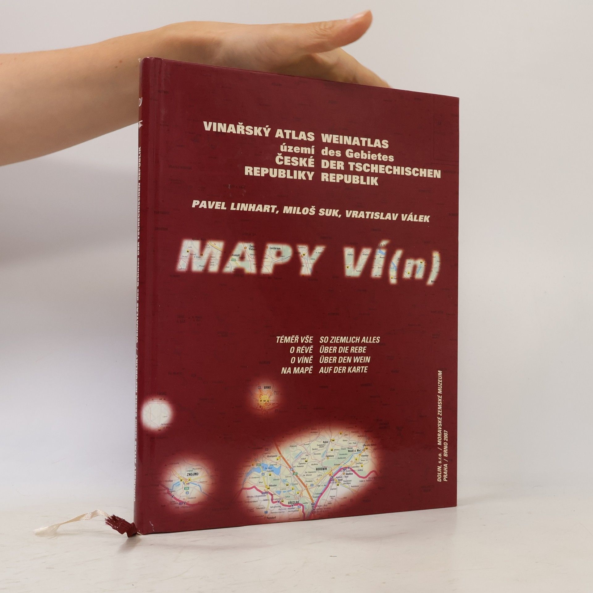 Vinařský atlas území České republiky.