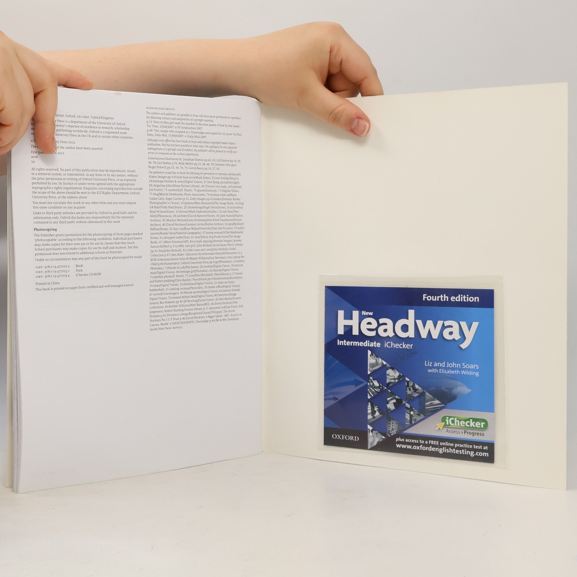 Liz Soars New Headway 4th Edition Intermediate. Workbook with Key