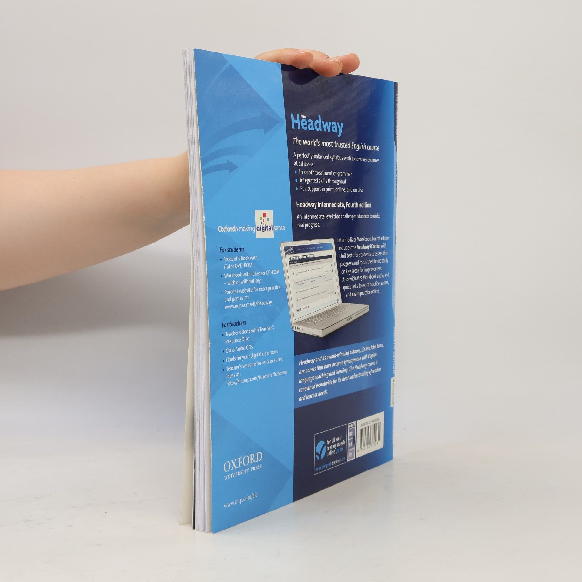 Liz Soars New Headway 4th Edition Intermediate. Workbook with Key