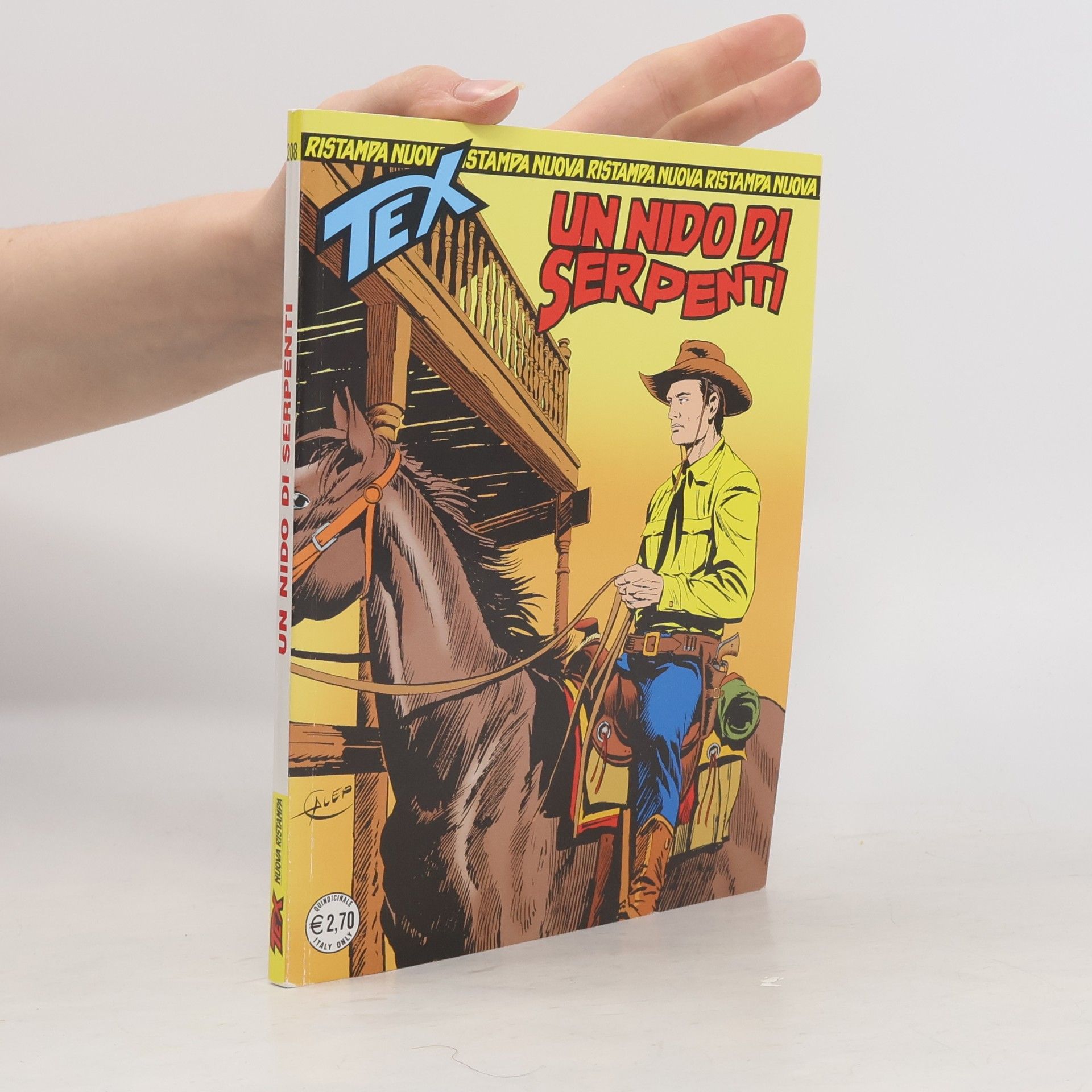 Collectif d'auteurs Tex 208. Un nido di serpenti
