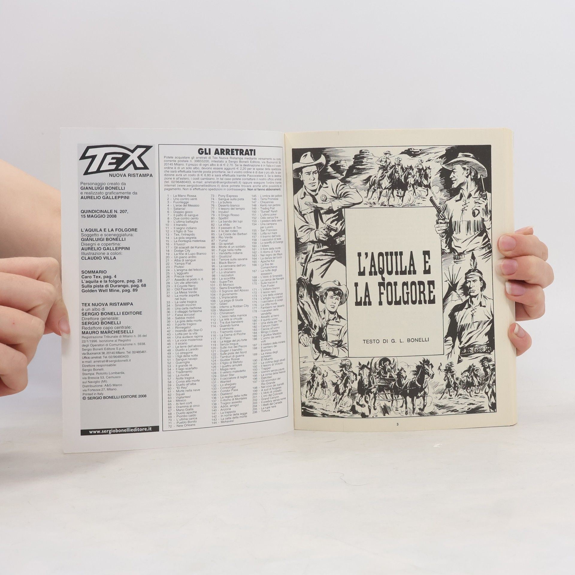 Collectif d'auteurs Tex 207. L’aquila e la folgore