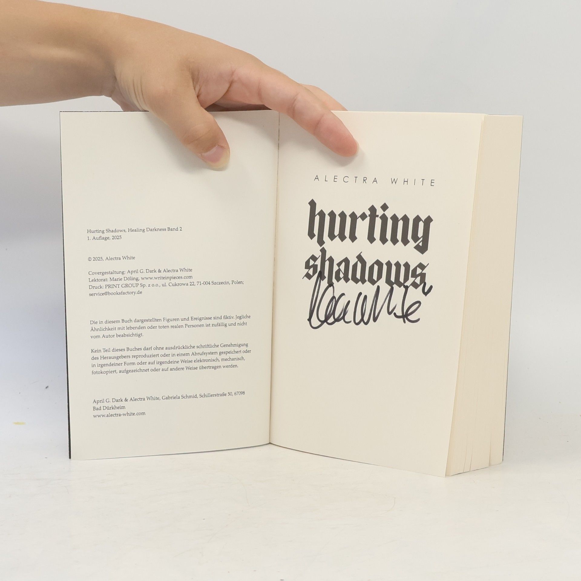 Alectra White Hurting Shadows
