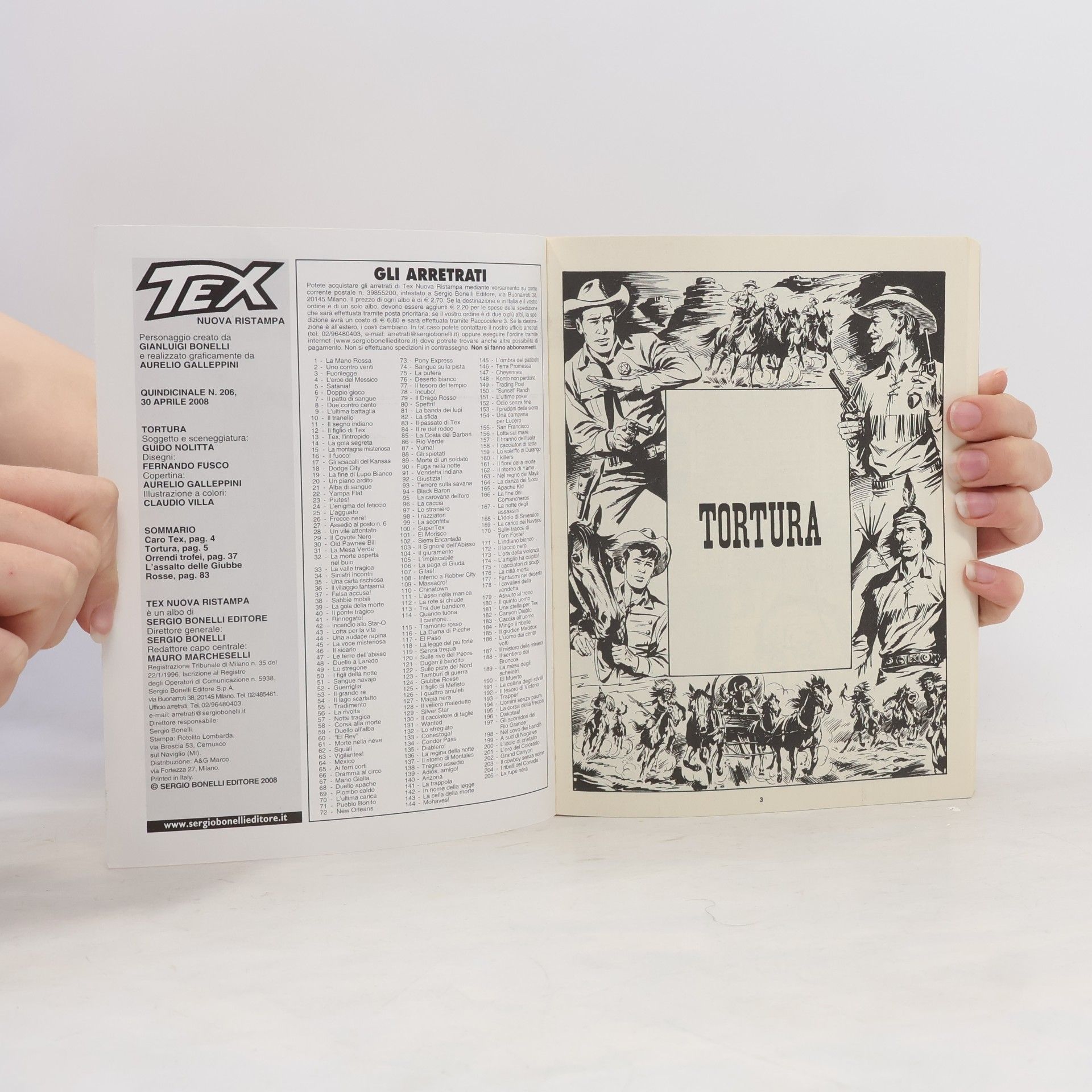 Collectif d'auteurs Tex 206. Tortura