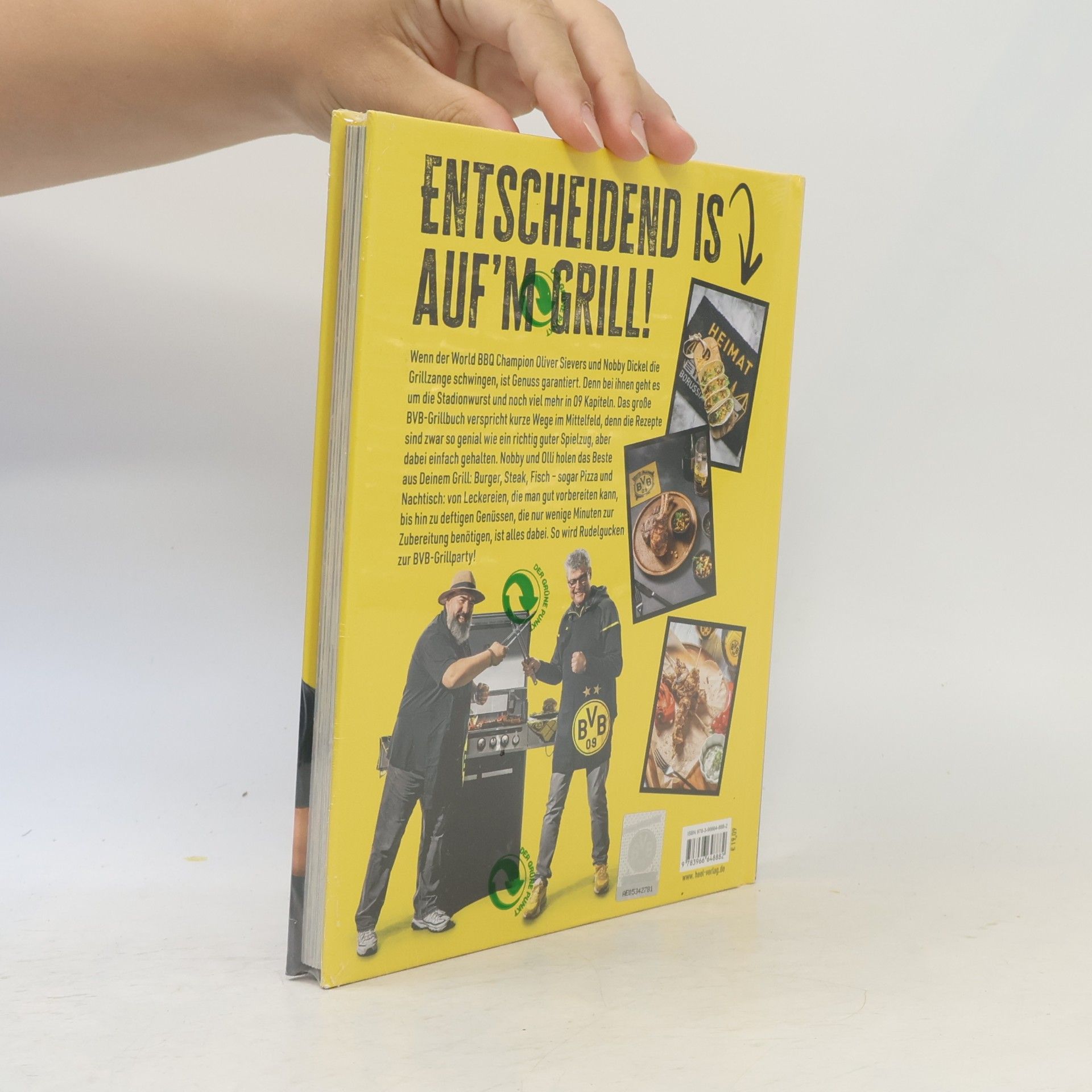 Norbert Dickel Grillen mit Nobby: Das große BVB Grillbuch