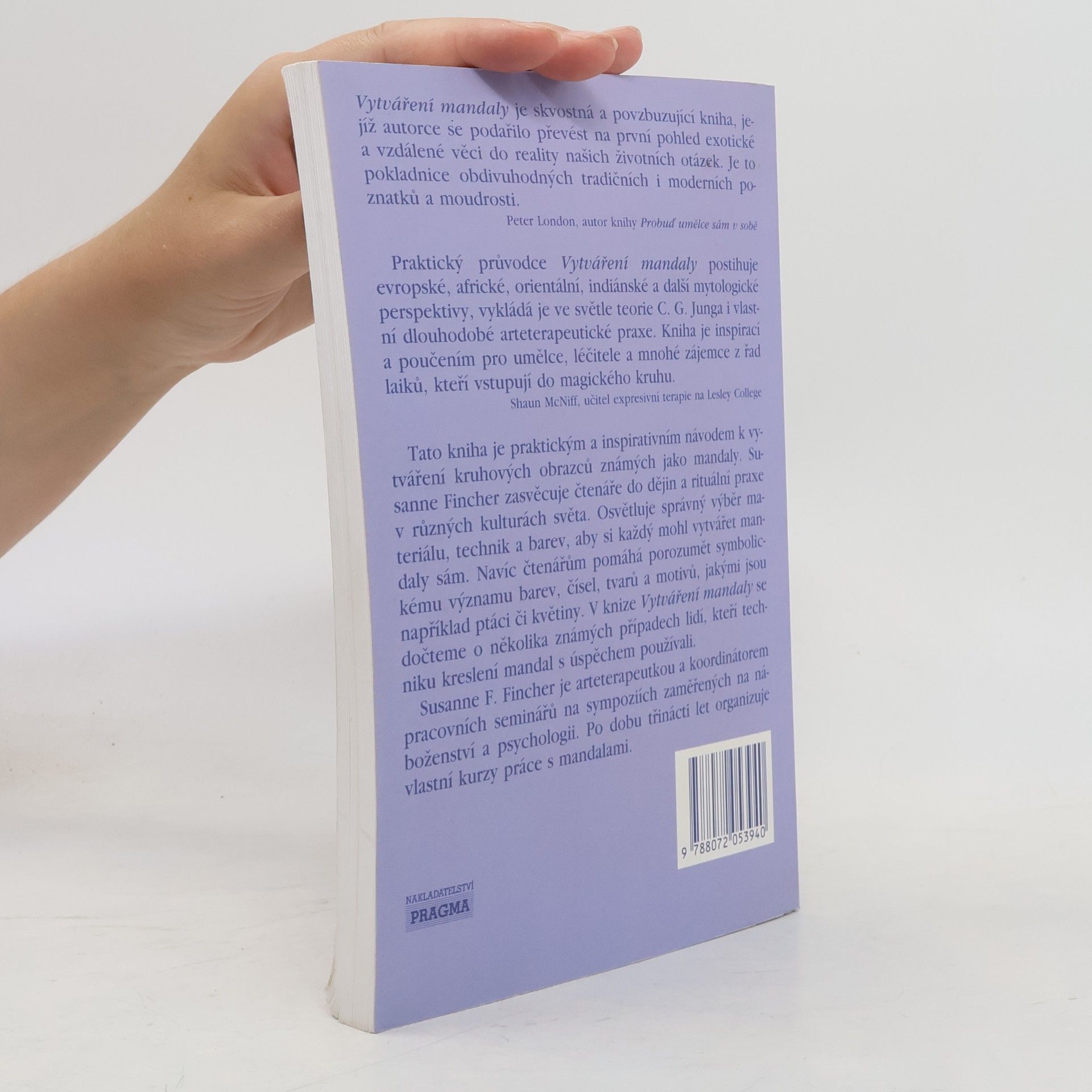 Susanne F. Fincher Vytváření mandaly: Cesta poznání, léčení a sebevyjádření