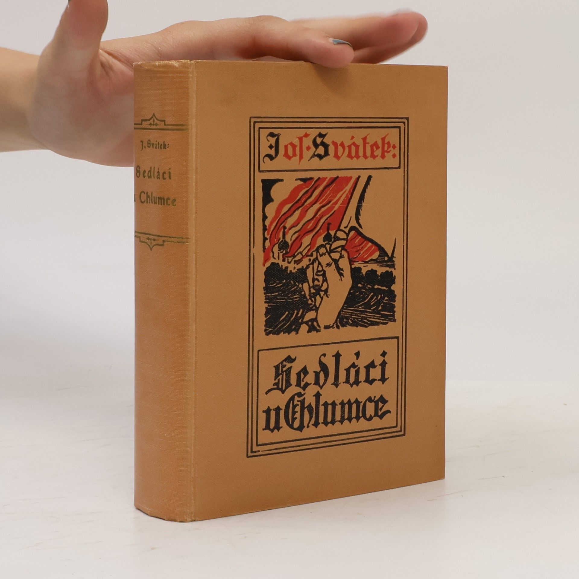 Josef Svátek Sedláci u Chlumce