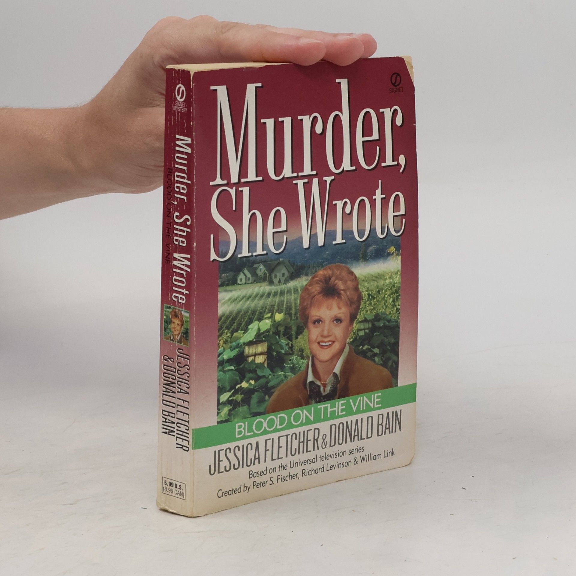 Donald Bain Murder She Wrote. Blood on the Wine