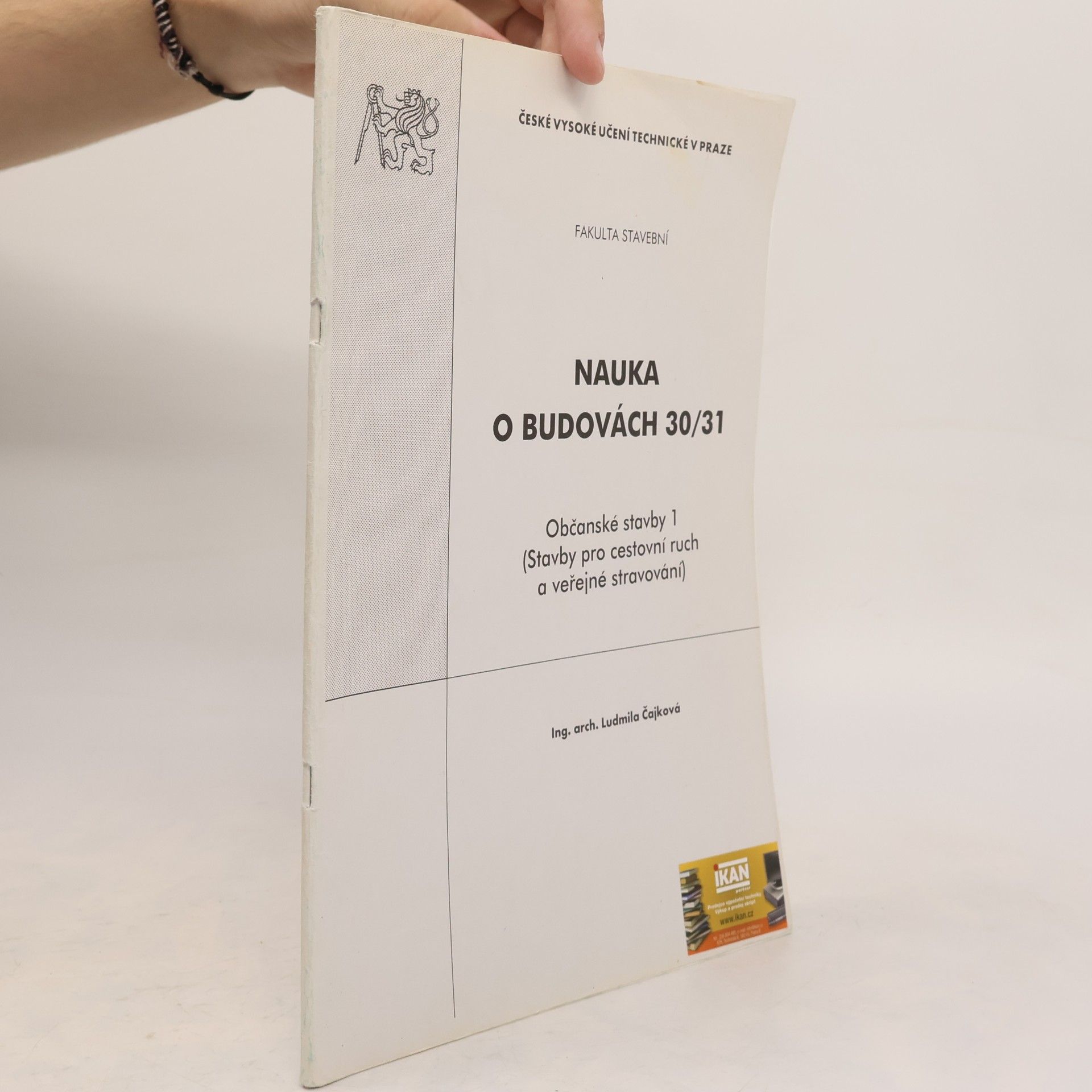 Ludmila Čajková Nauka o budovách 30/31