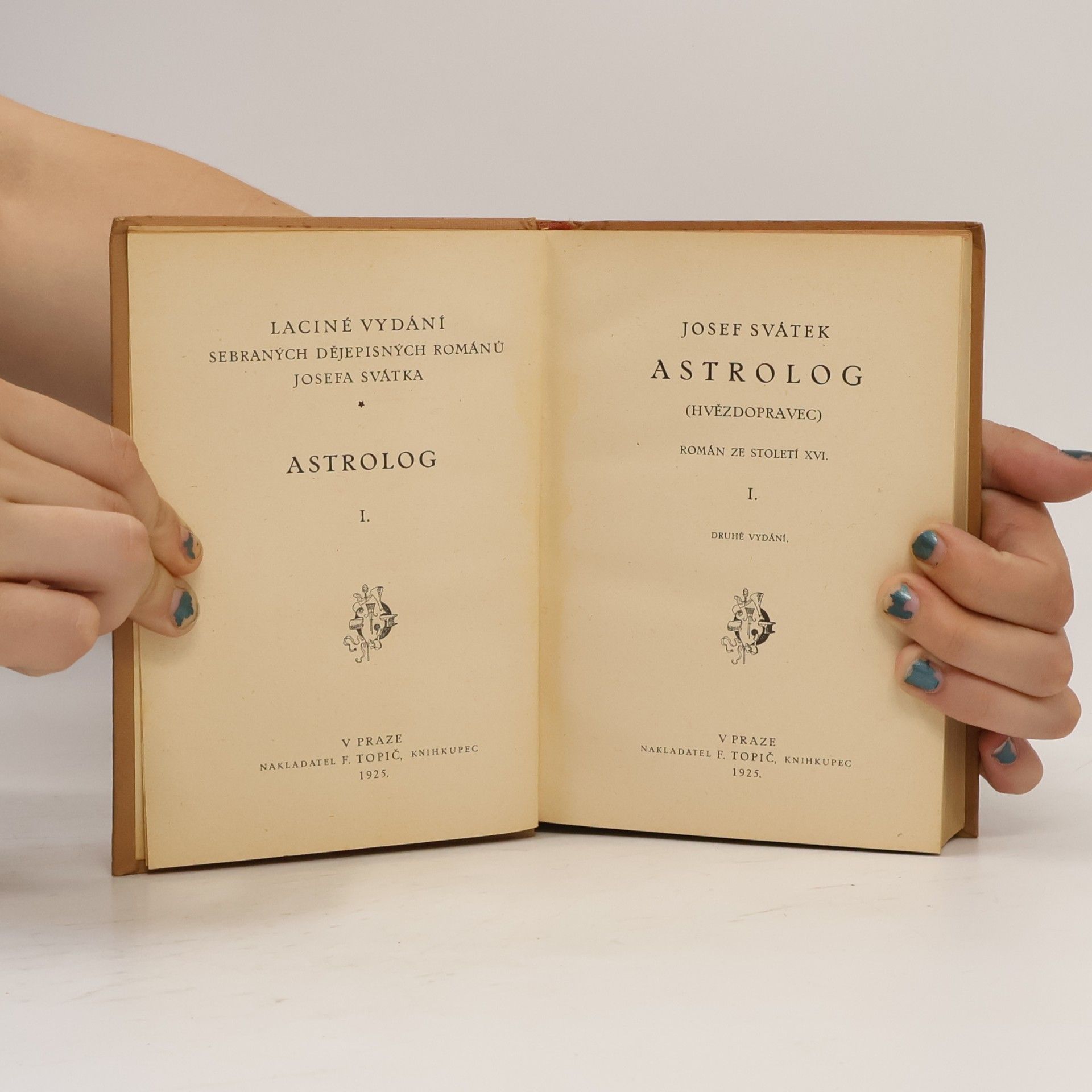 Josef Svátek Astrolog Díl I.