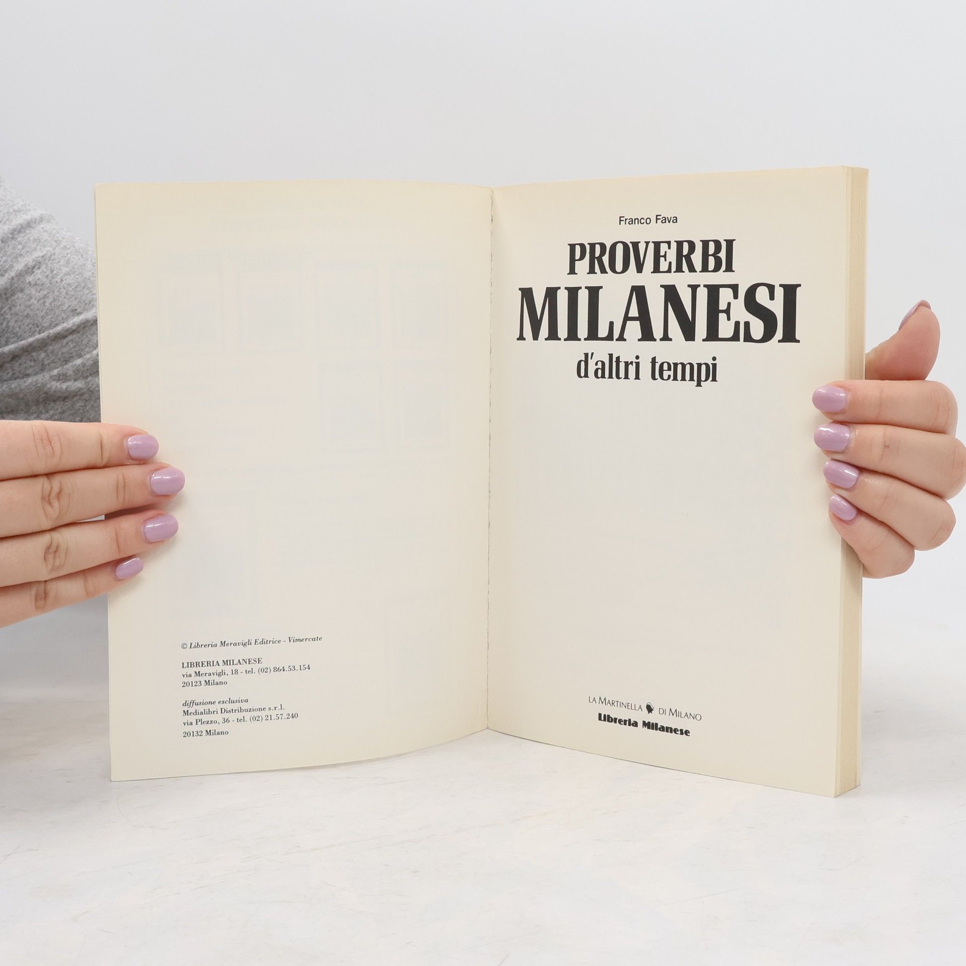 Franco Fava Proverbi Milanesi d’altri tempi