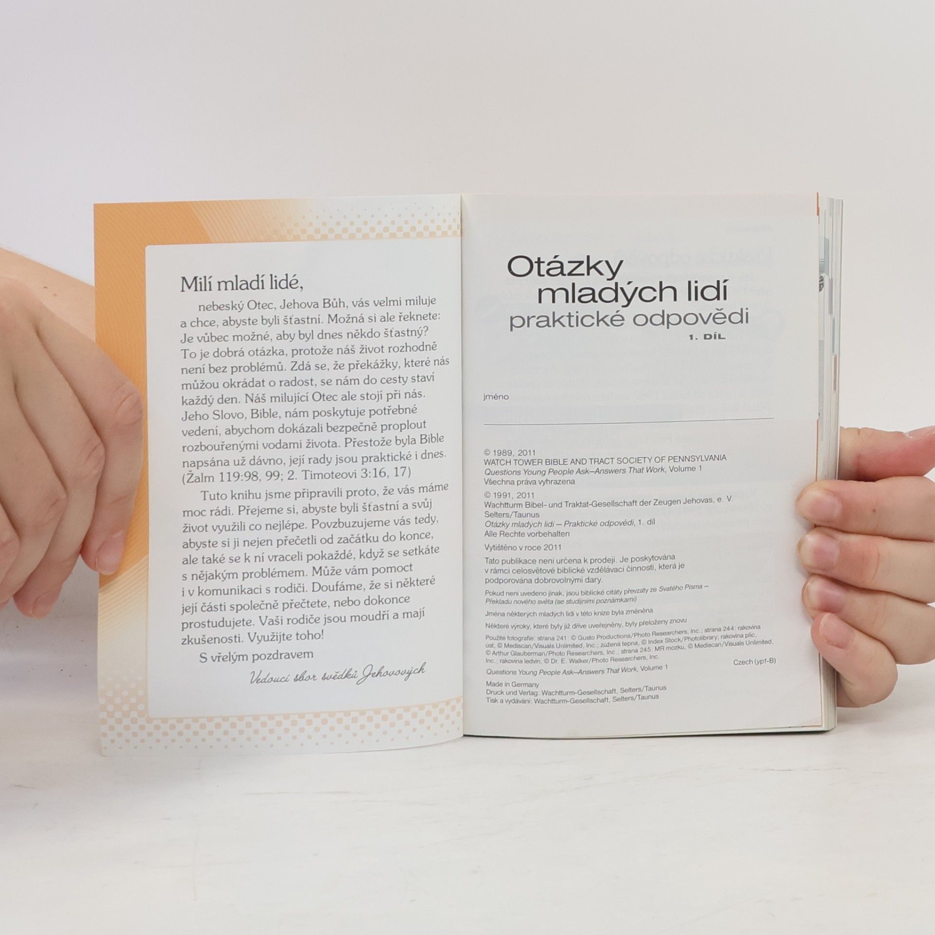 Kolektiv autorů Otázky mladých lidí 1. Praktické odpovědi