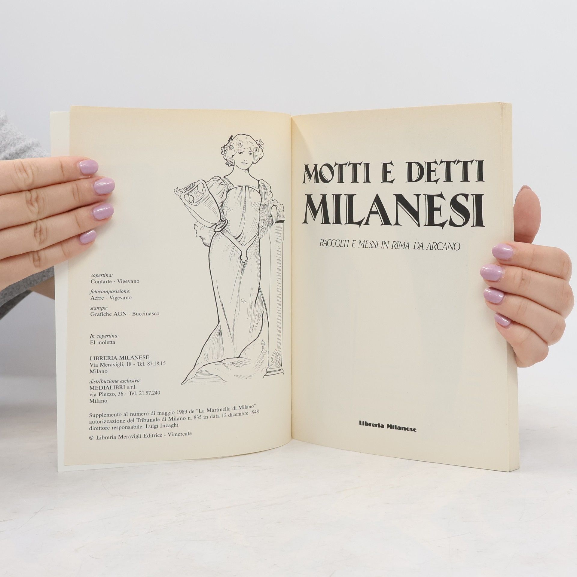 Collectif d'auteurs Motti e detti Milanesi