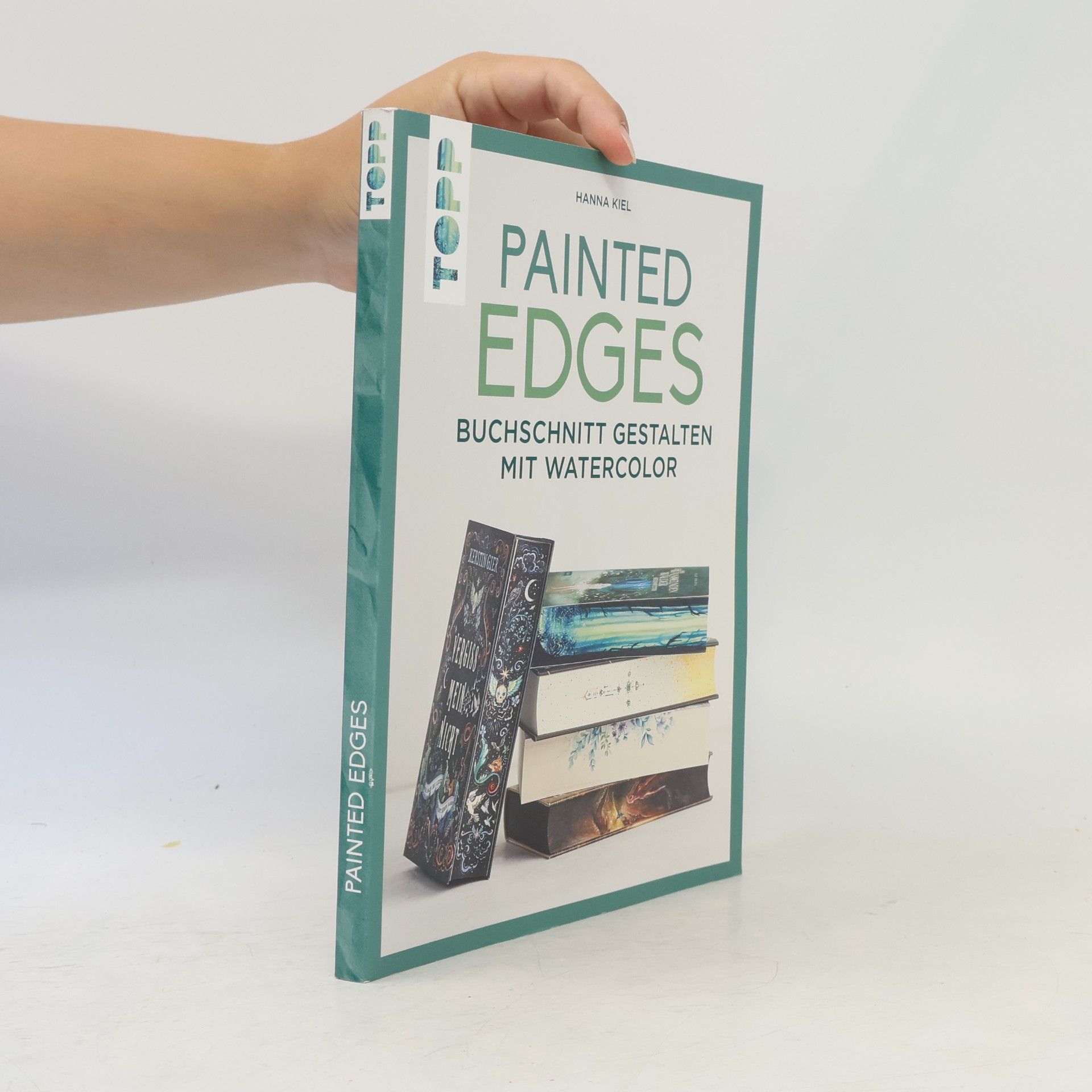Painted Edges. Buchschnitt gestalten mit Watercolor