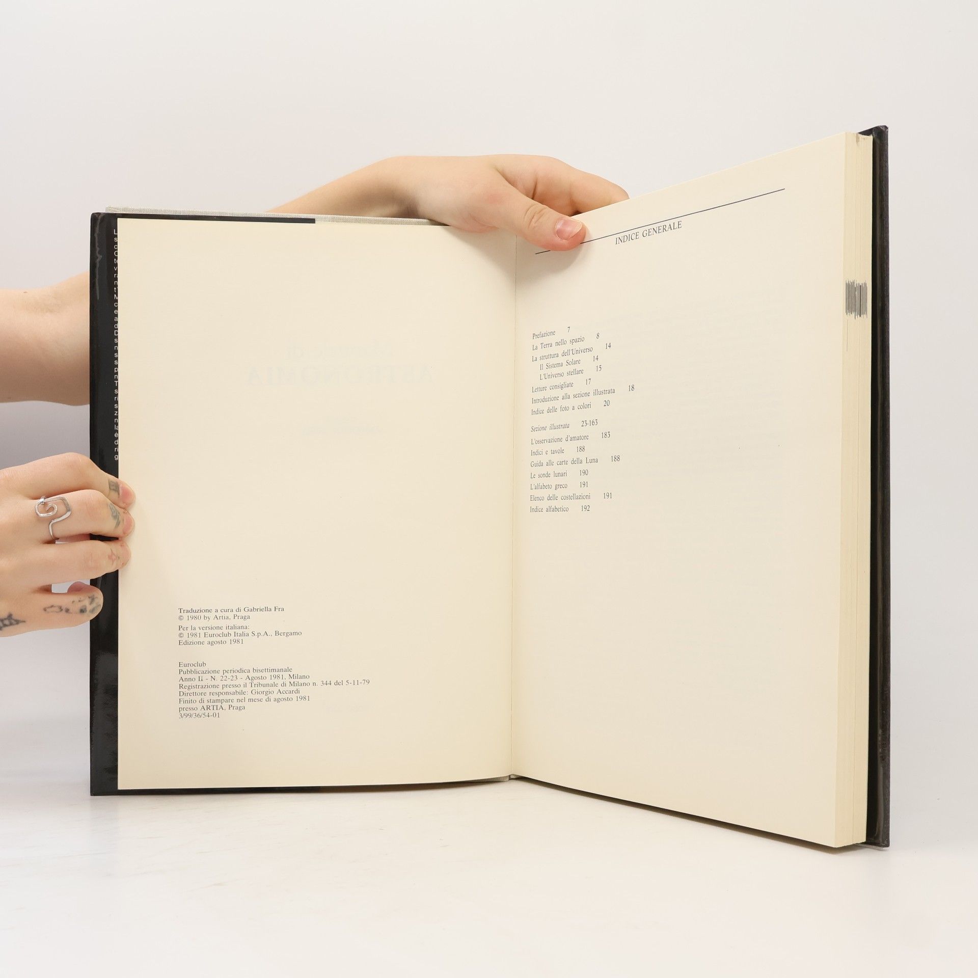 Collectif d'auteurs Manuale di Astronomia