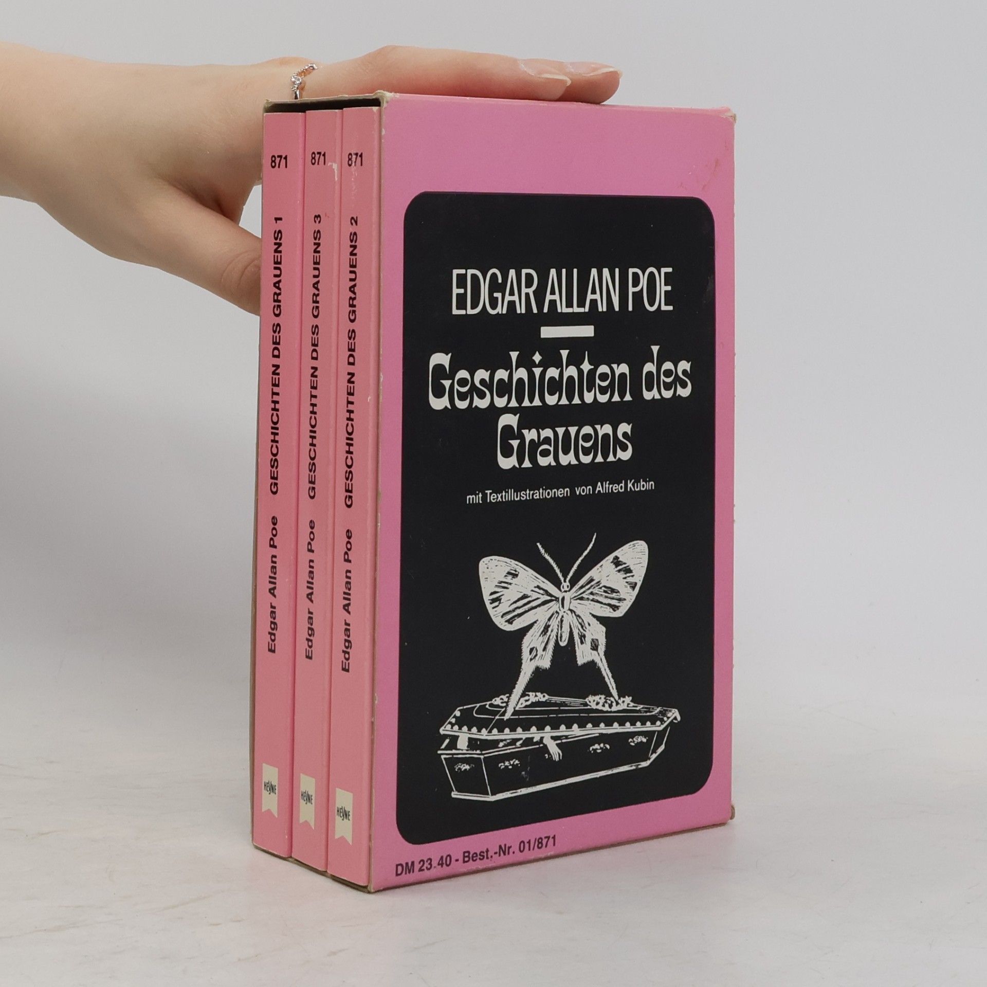 Edgar Allan Poe Geschichten des Grauens. Band 1-3