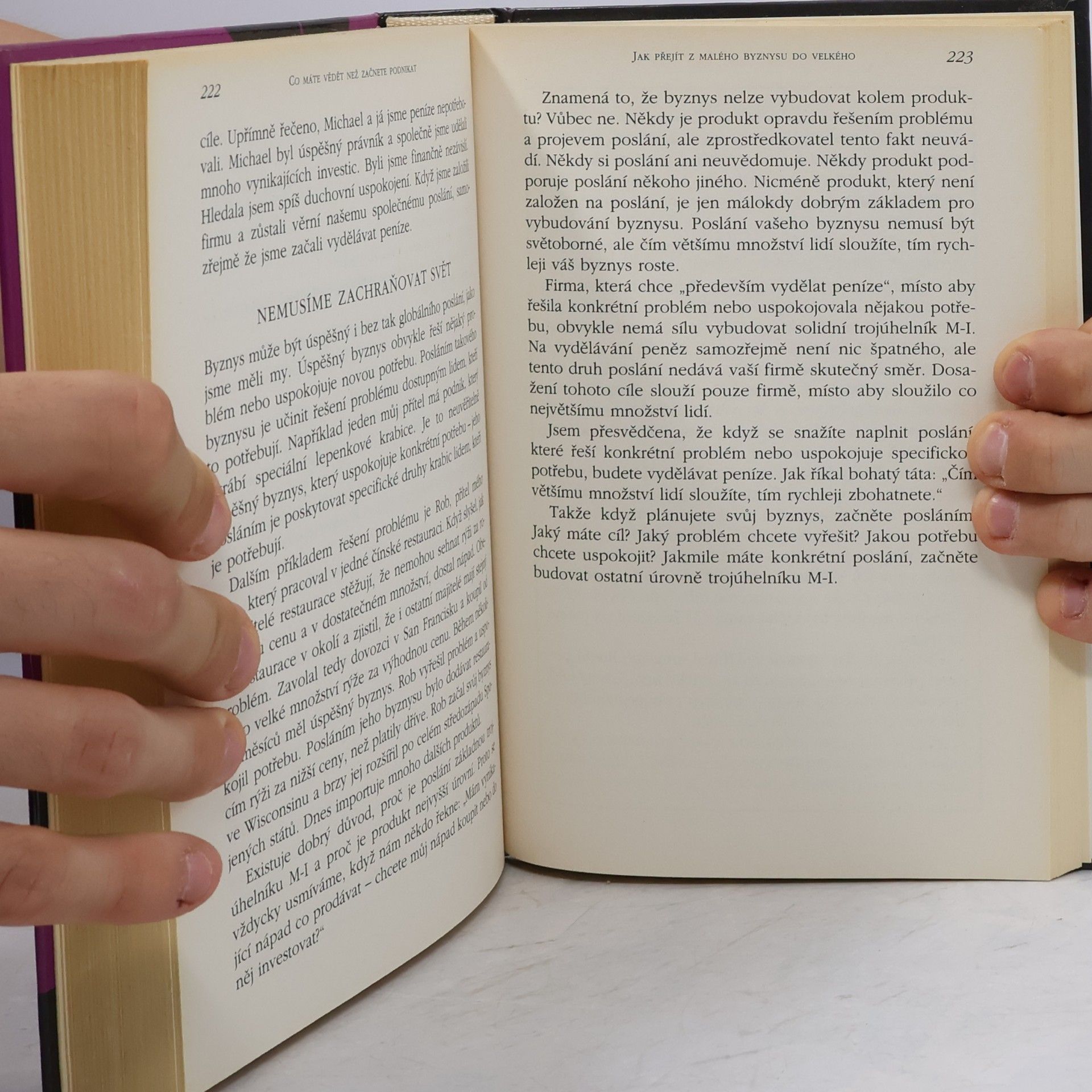 Robert Kiyosaki Co máte vědět než začnete podnikat