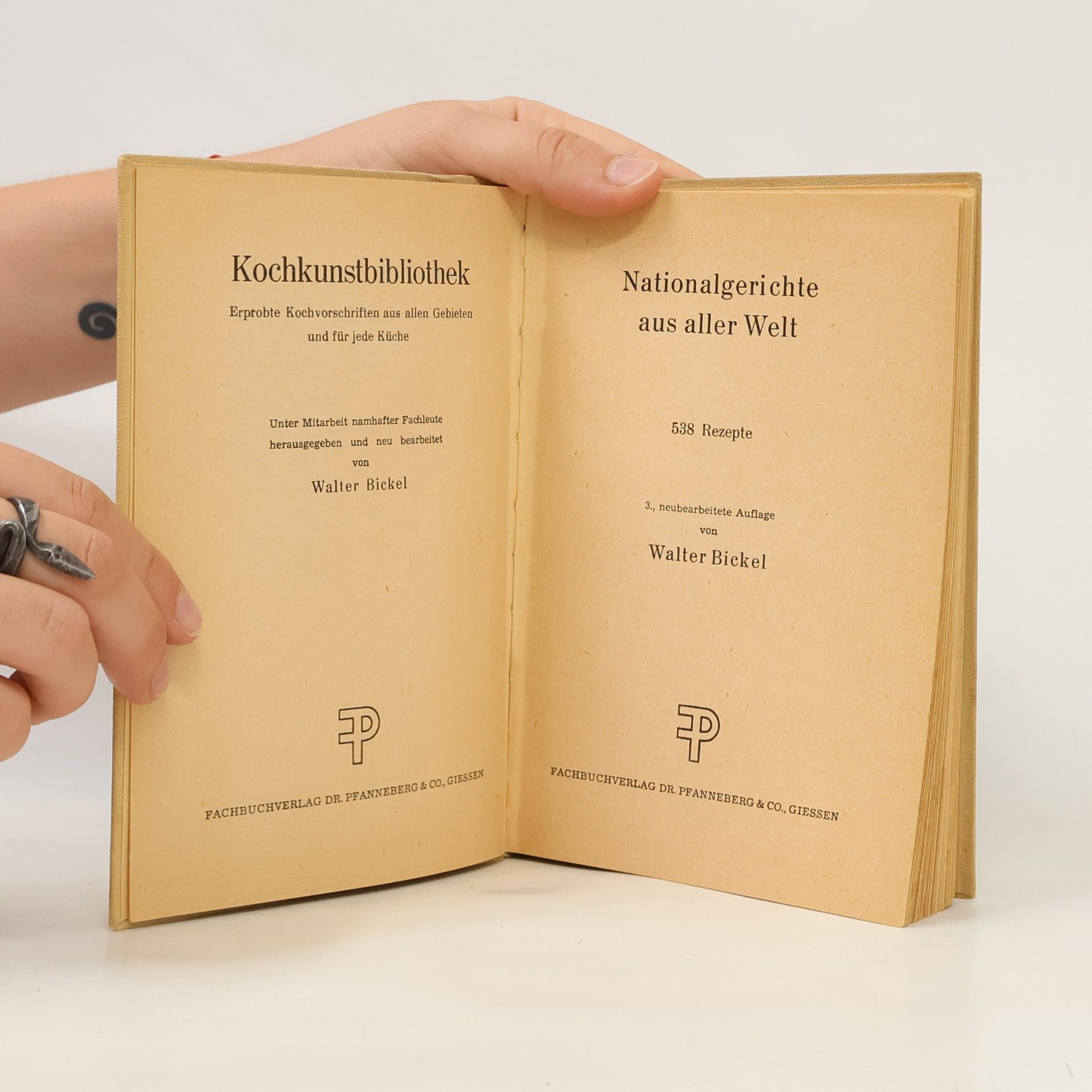 Walter Bickel Nationalgerichte aus aller Welt