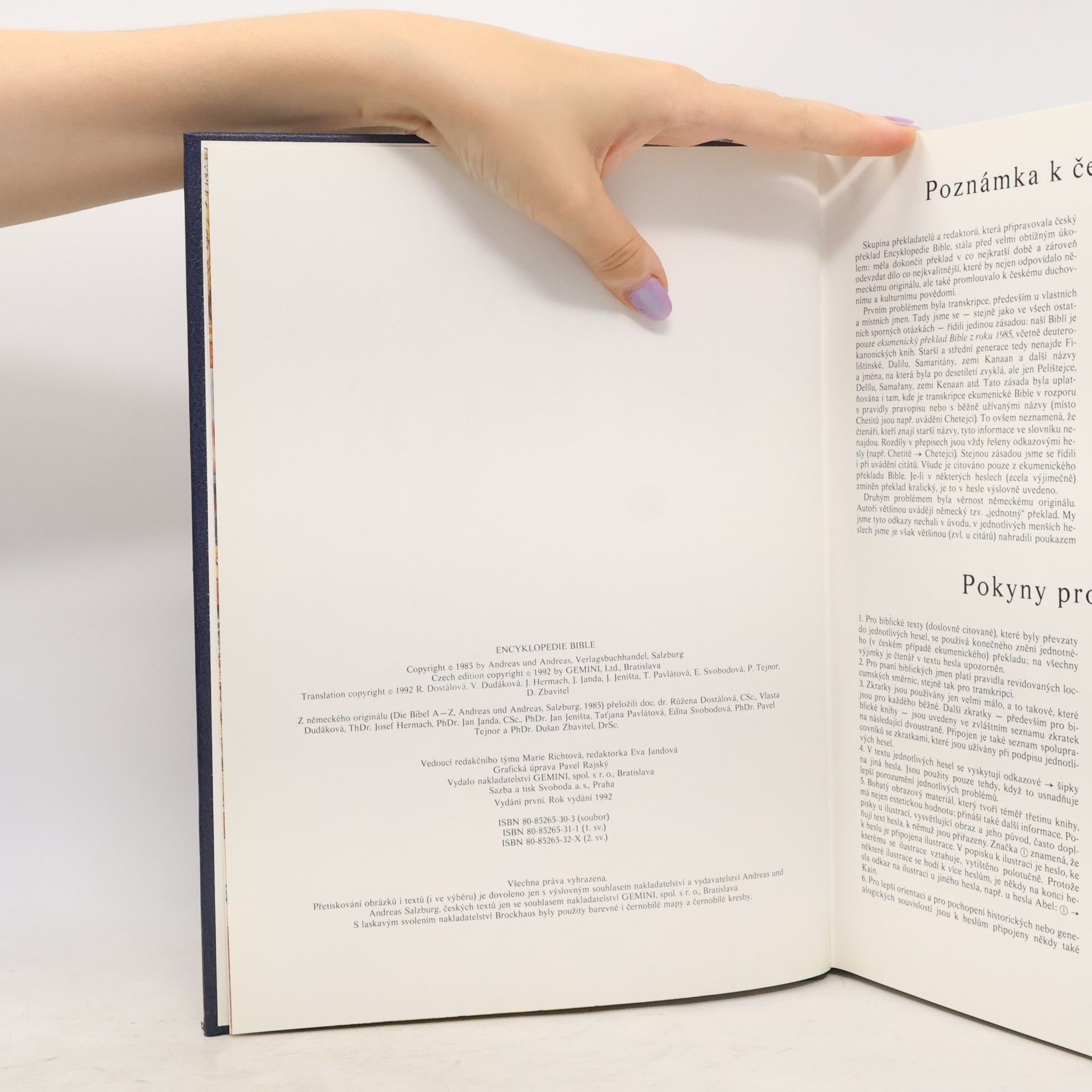 Matthias Stubhann Encyklopedie Bible. M-Ž
