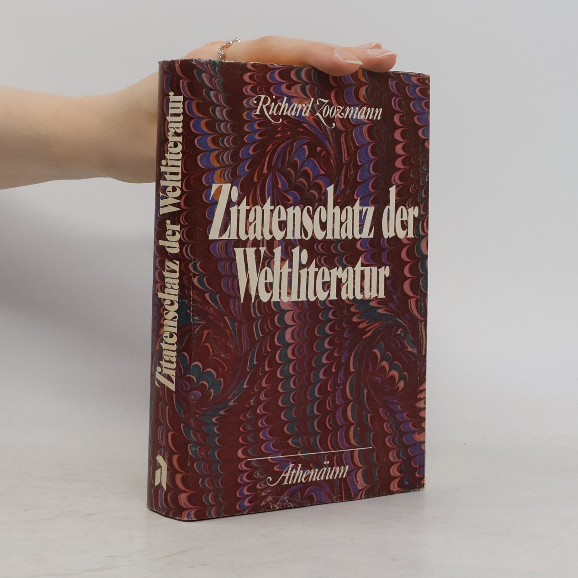 Richard Zoozmann Zitatenschatz der Weltliteratur