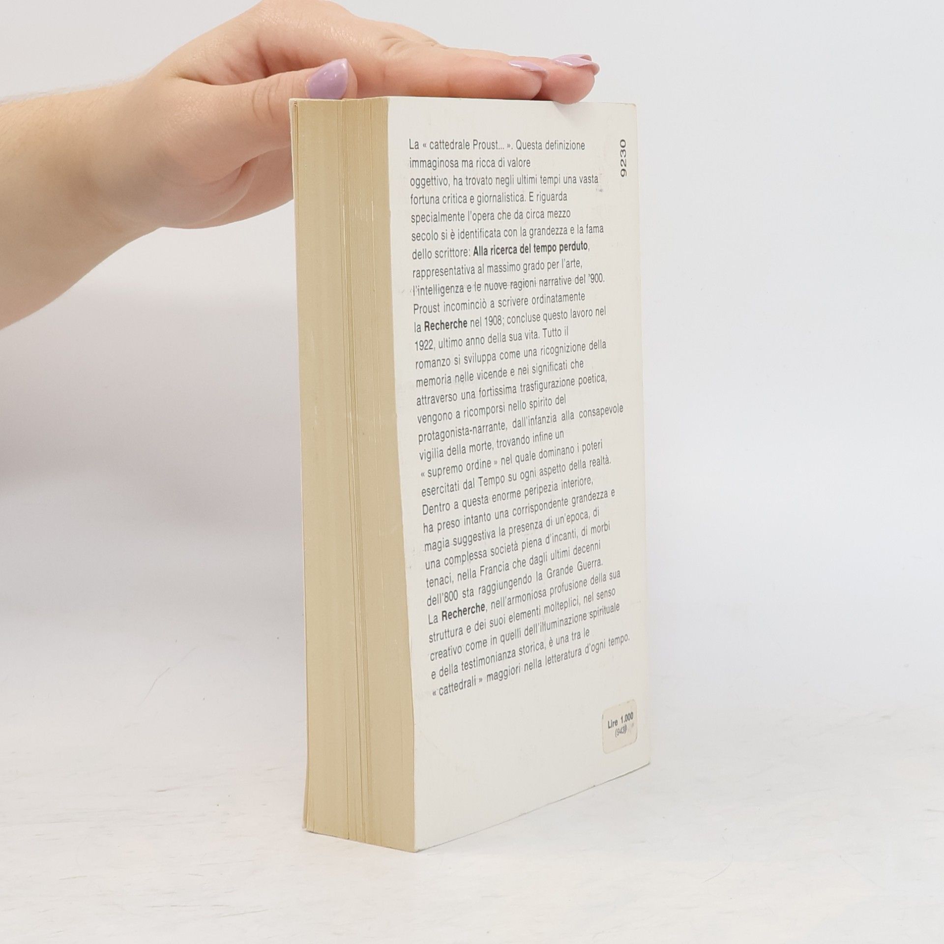 Marcel Proust All'ombra delle fanciulle in fiore