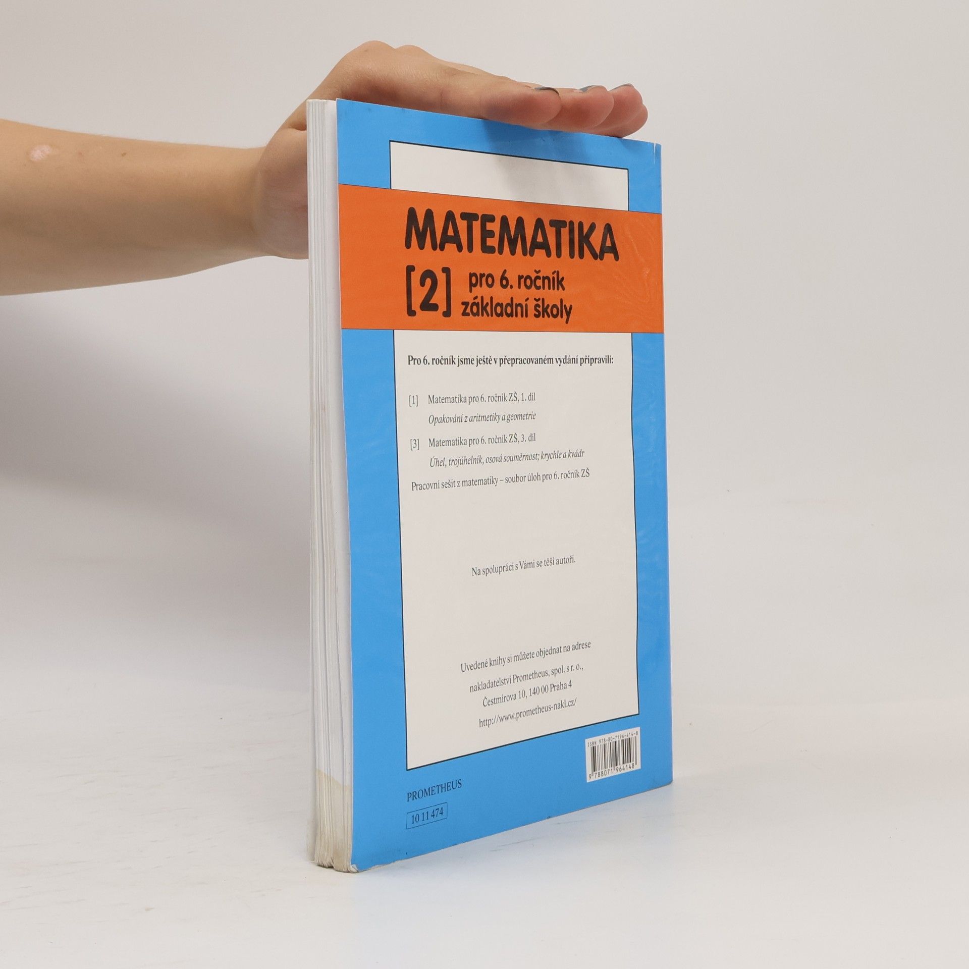 Oldřich Odvárko Matematika pro 6. ročník základní školy. [2], Desetinná čísla. Dělitelnost