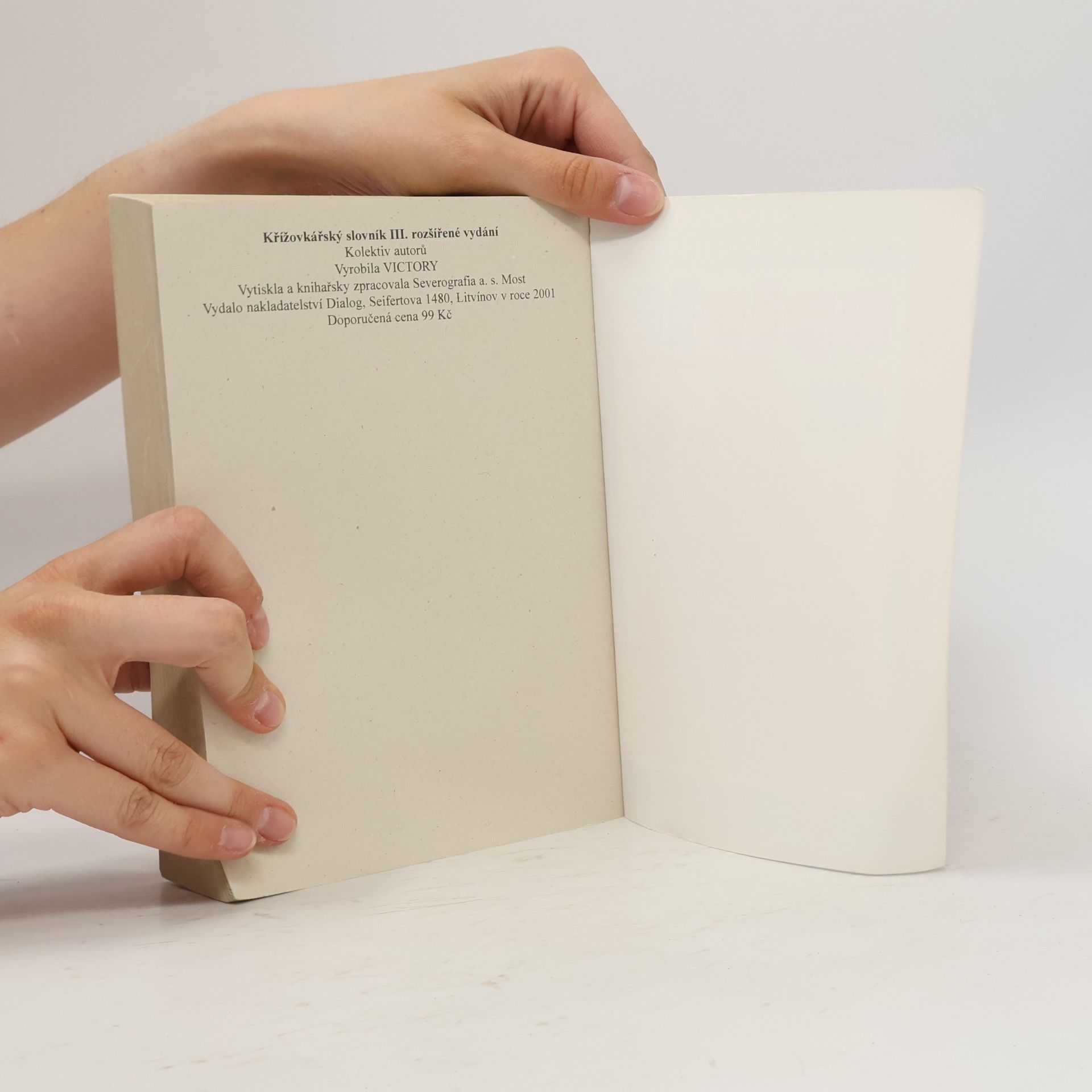 Collectif d'auteurs Křížovkářský slovník