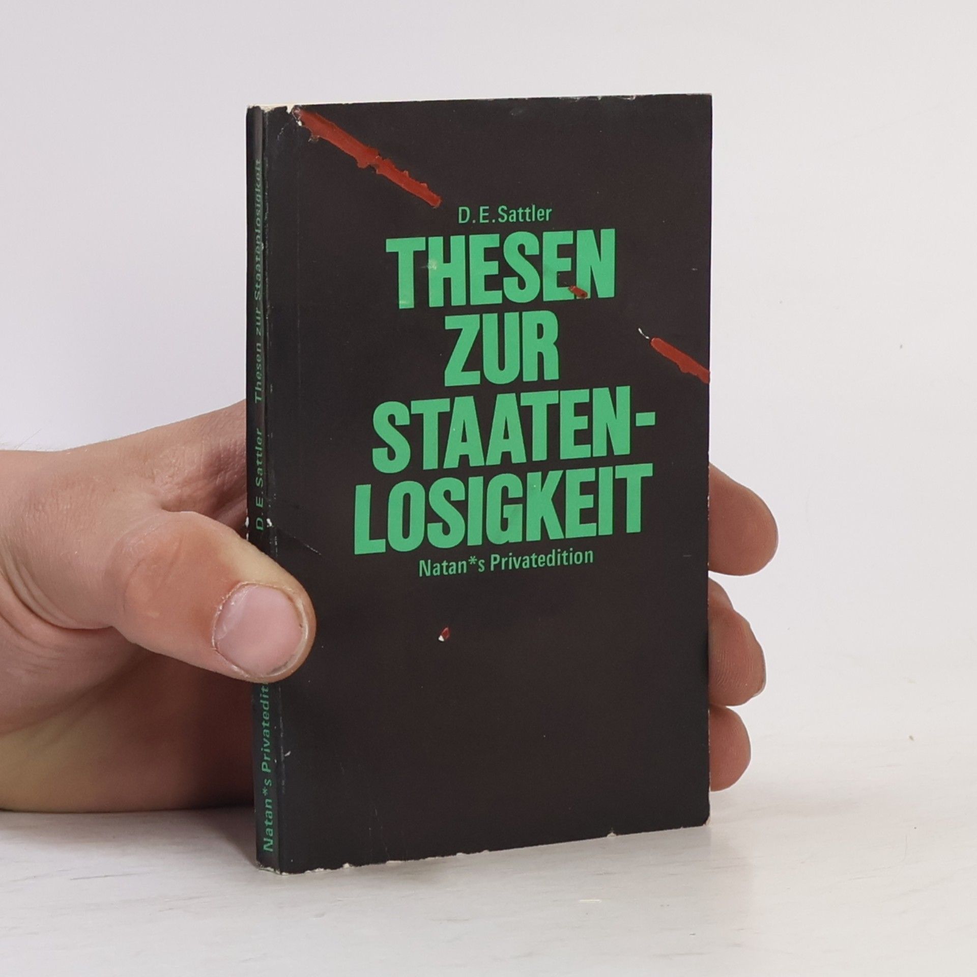 D. E. Sattler Thesen zur Staatenlosigkeit